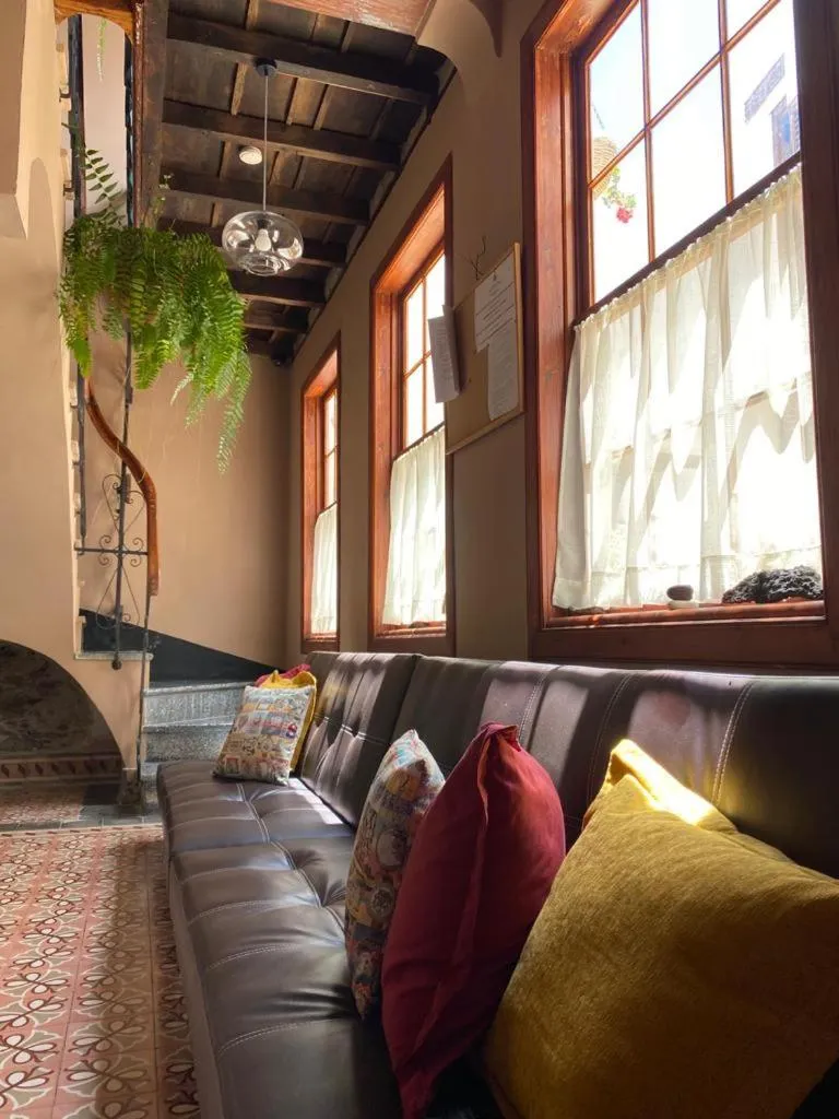 Communal lounge/ TV room in Casa emblemática Buenavista del Norte