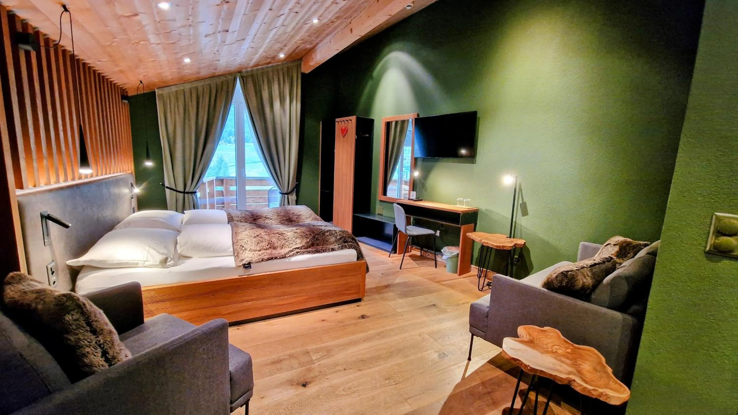 Bed in Amber Ski-in/out Hotel & Spa