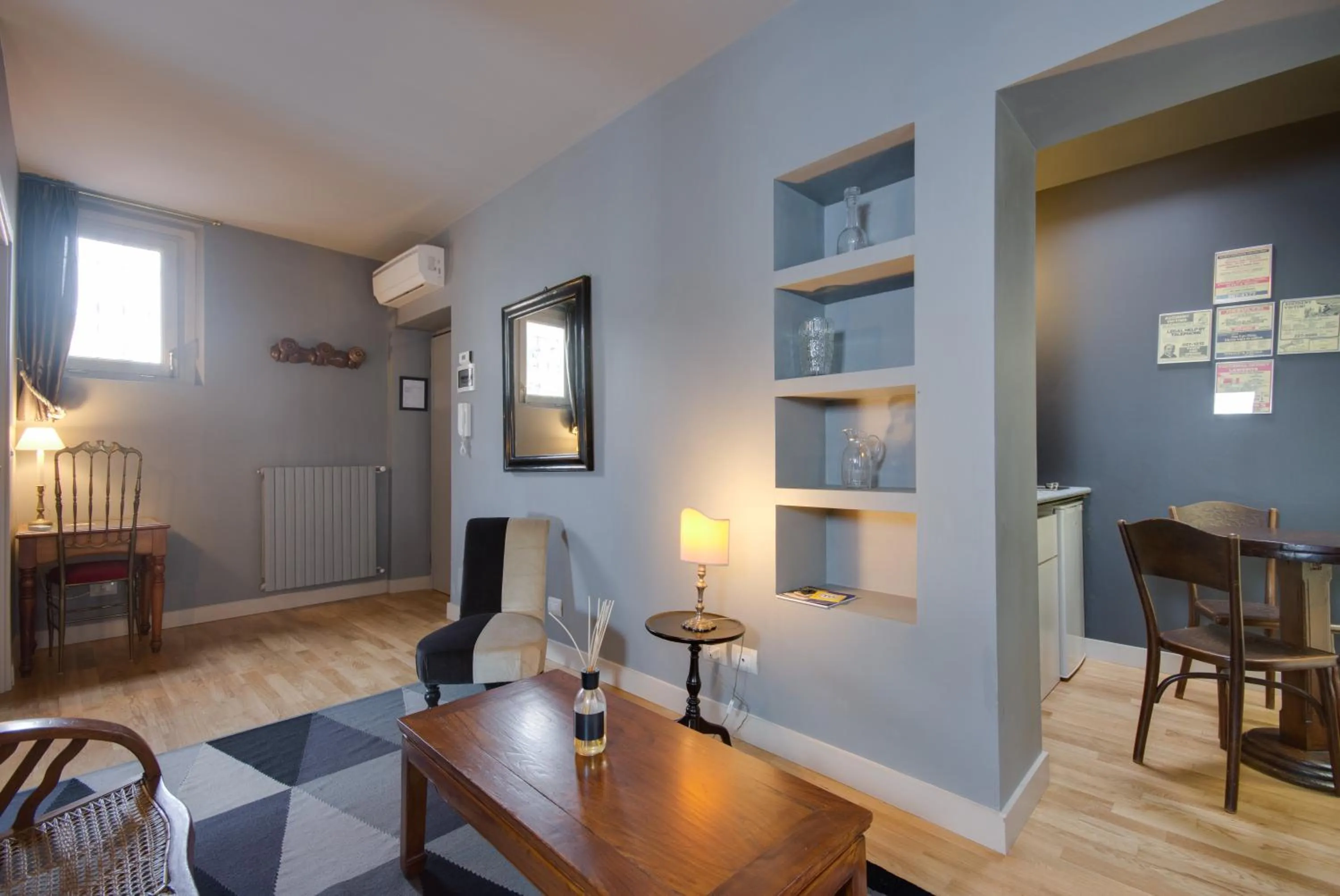 Living room in Porta Palace Apartments