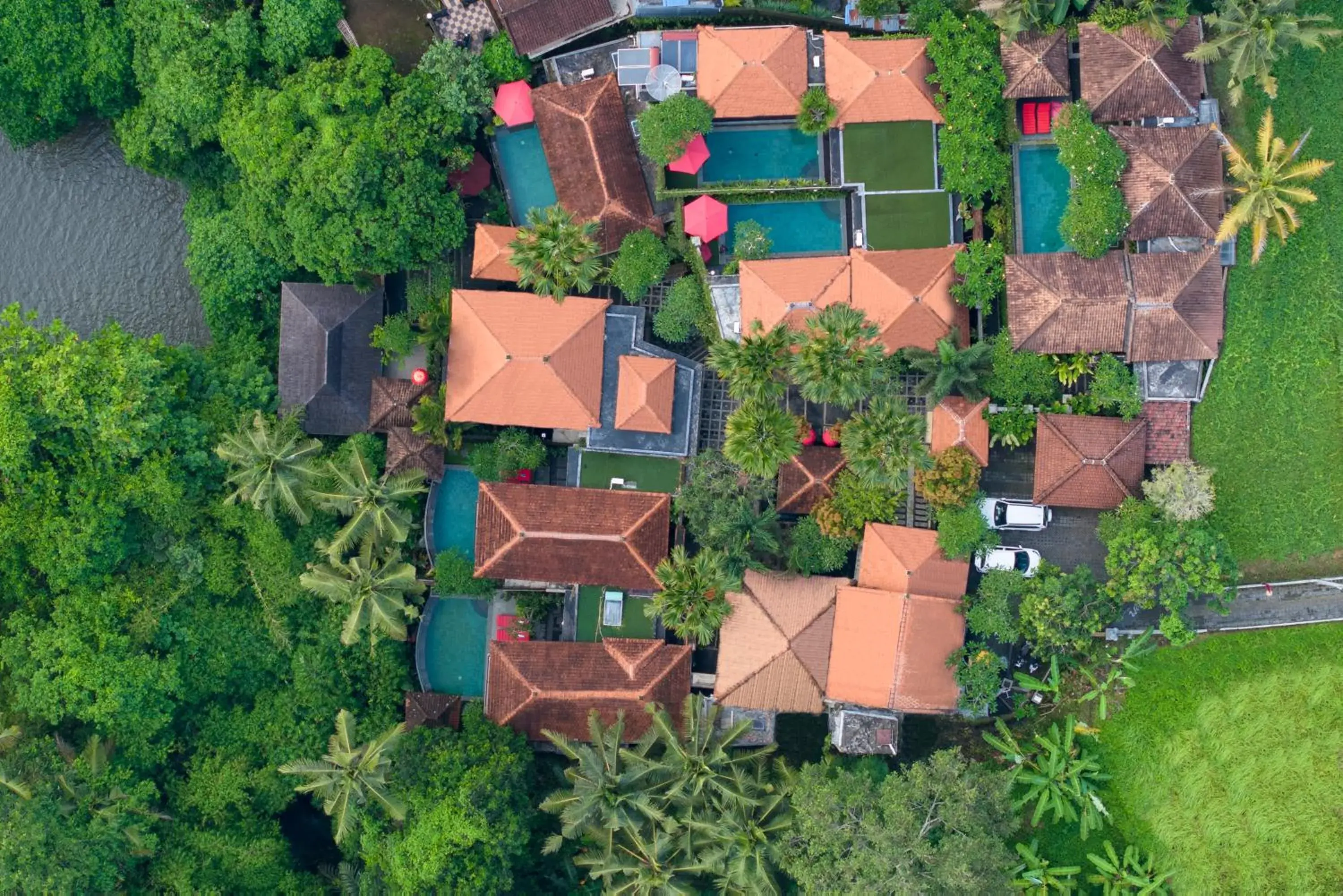Property building in Griya Shanti Villas & Spa Property building in Griya Shanti Villas & Spa