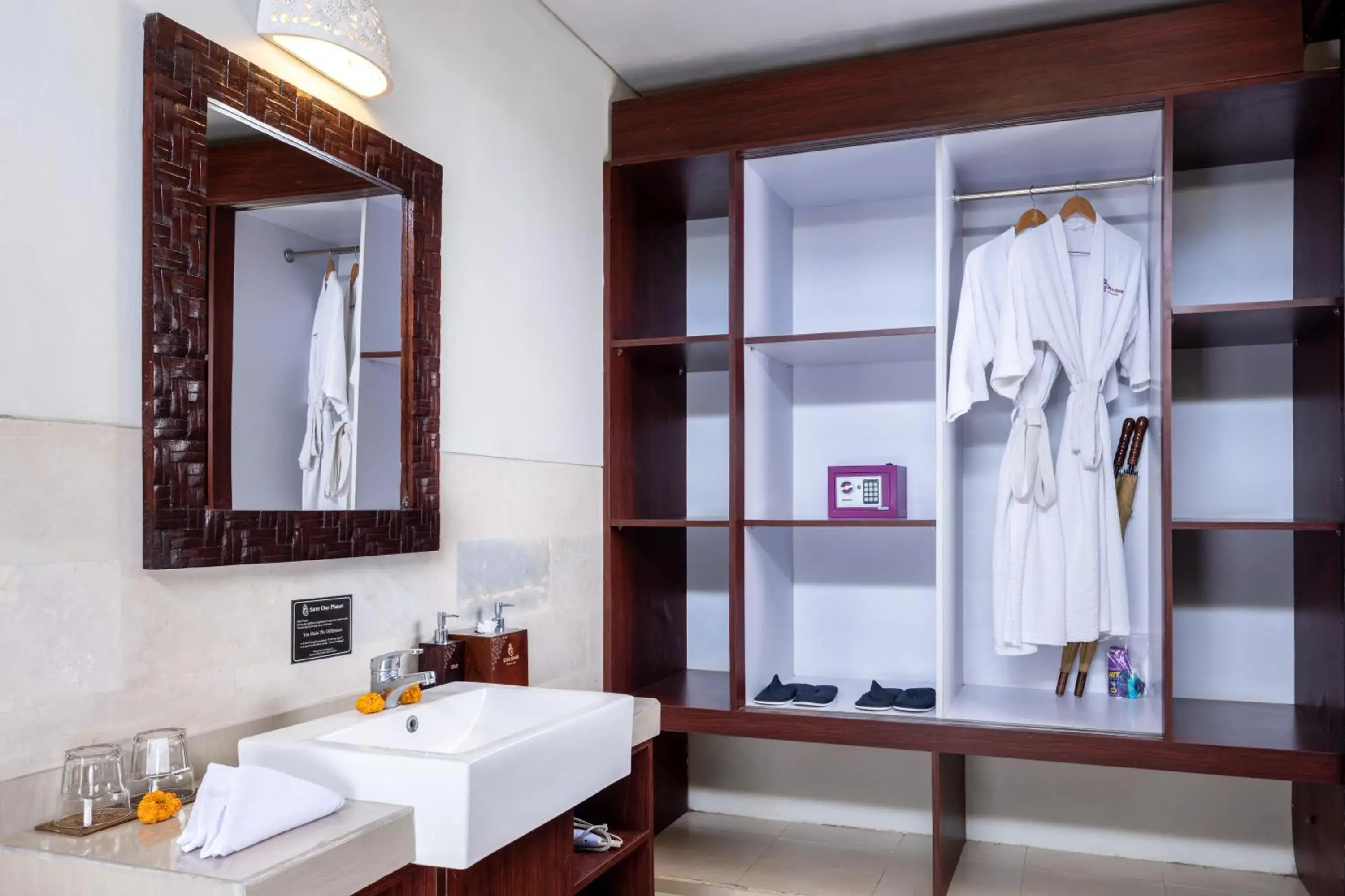 Bathroom in Griya Shanti Villas & Spa Bathroom in Griya Shanti Villas & Spa