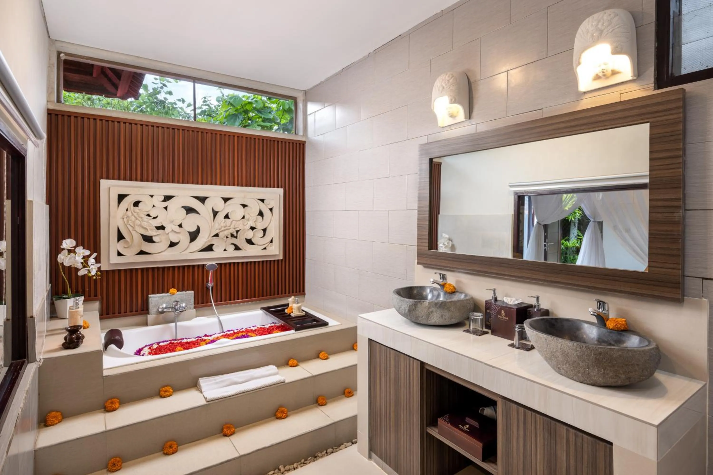 Bathroom in Griya Shanti Villas & Spa