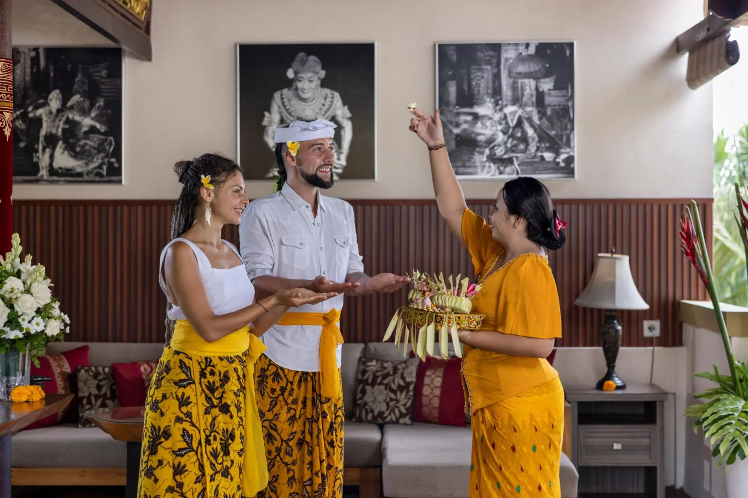 Property building in Griya Shanti Villas & Spa Property building in Griya Shanti Villas & Spa