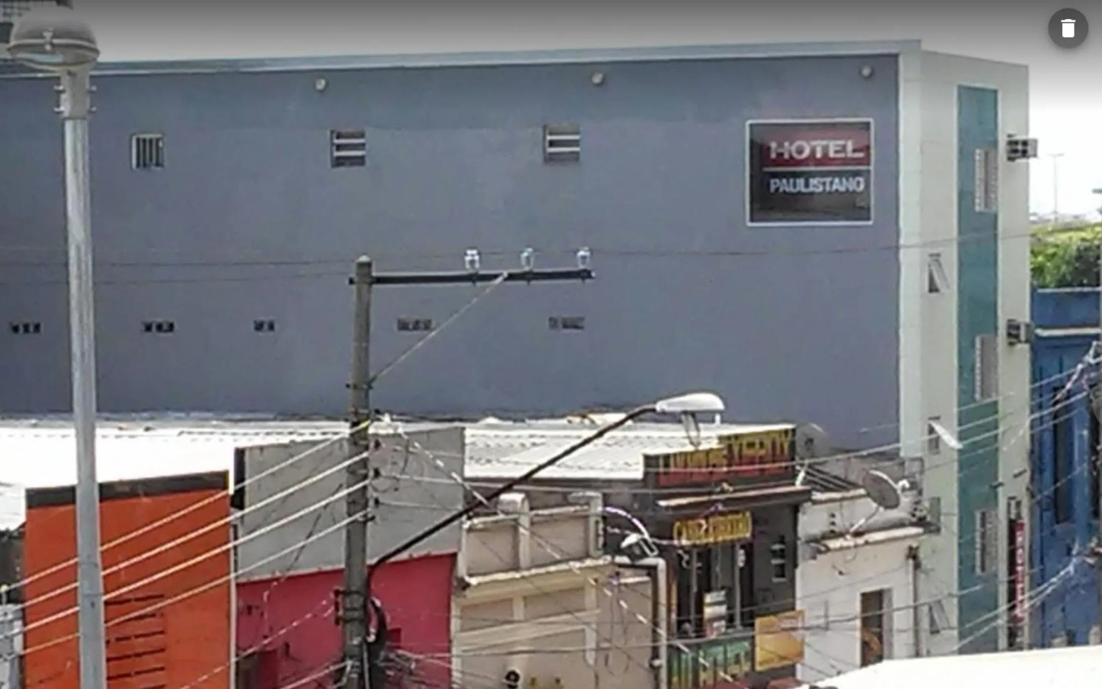 Facade/entrance in HOTEL PAULISTANO Parque Anhembi