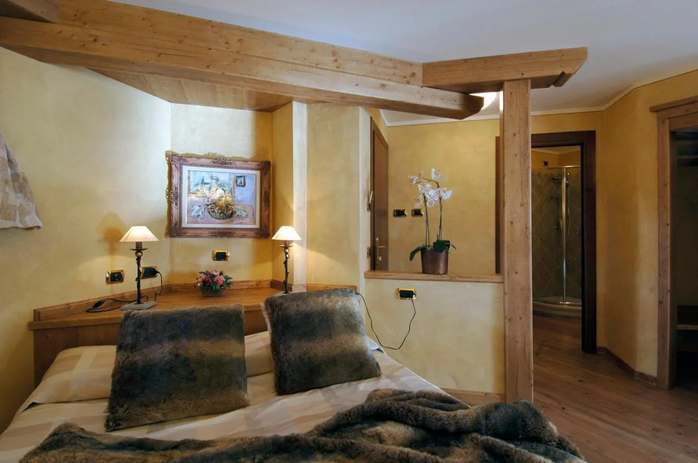Bedroom in Hotel Da Compagnoni