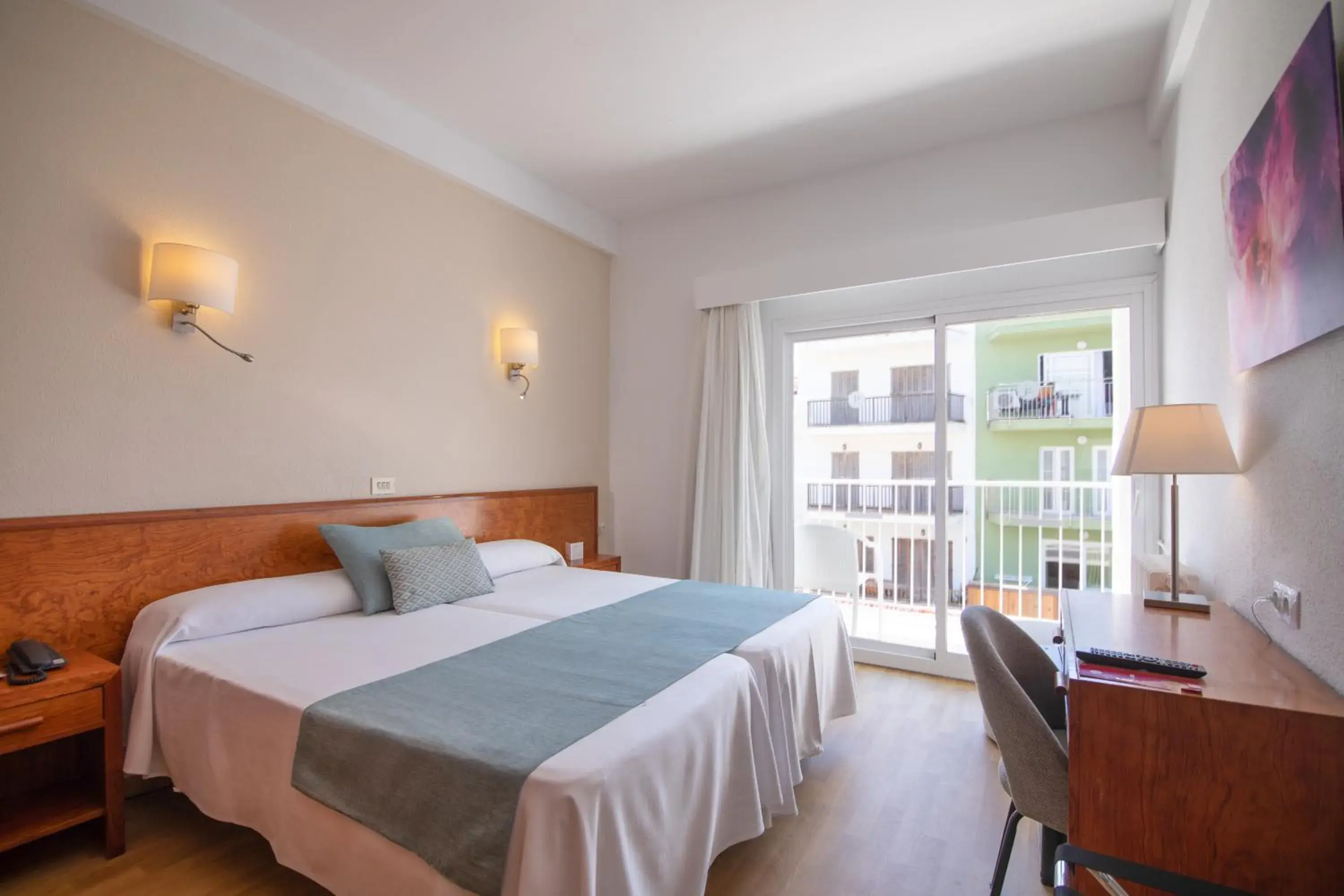 Bedroom, Bed in JS Sol de Can Picafort - Adults Only Bedroom, Bed in JS Sol de Can Picafort - Adults Only