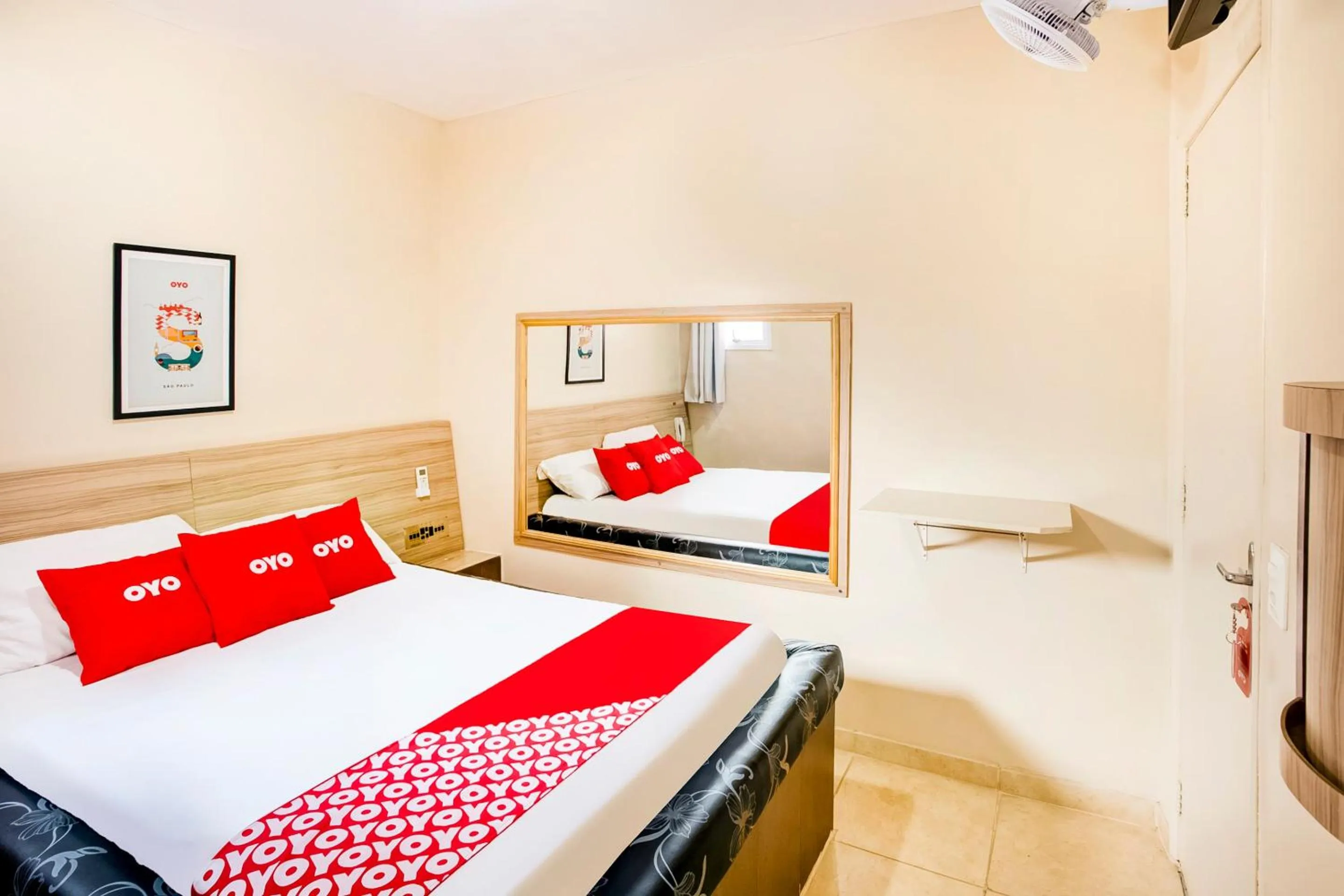 Bedroom, Bed in OYO Hotel Itarantim, São Paulo