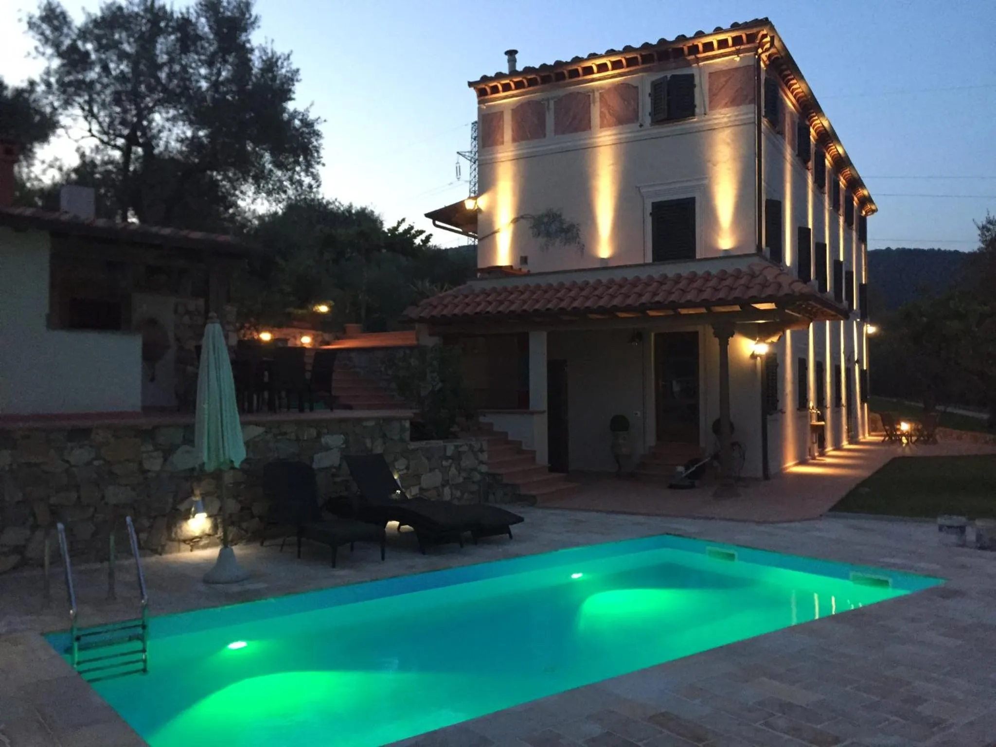 Swimming pool in Casale Olea