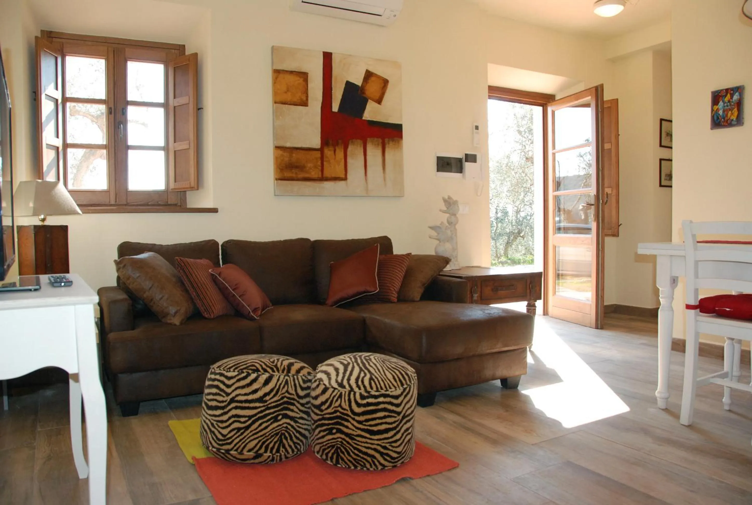 Living room in Casale Olea