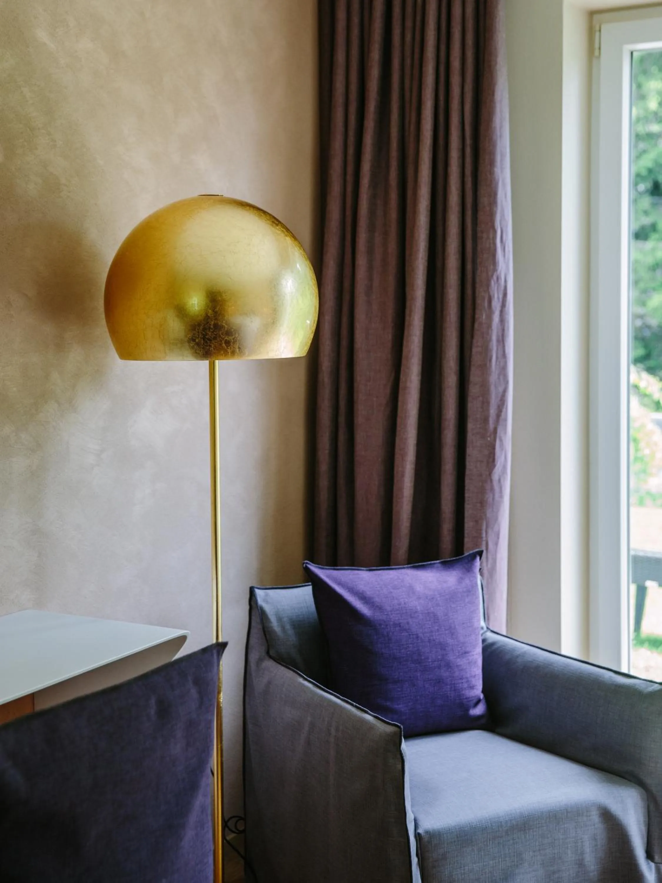 Decorative detail in Terra - The Magic Place Relais & Châteaux