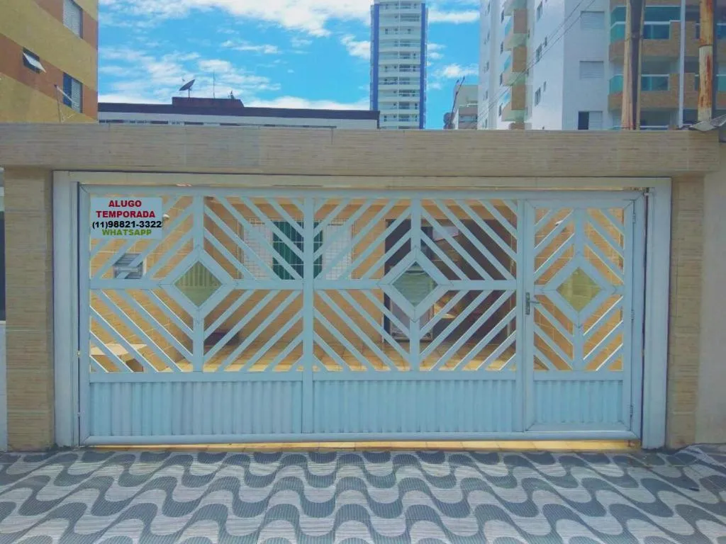 Casa Praia Grande 2dorm 2banh 2carros churrasq wifi 400mts da praia Tupi