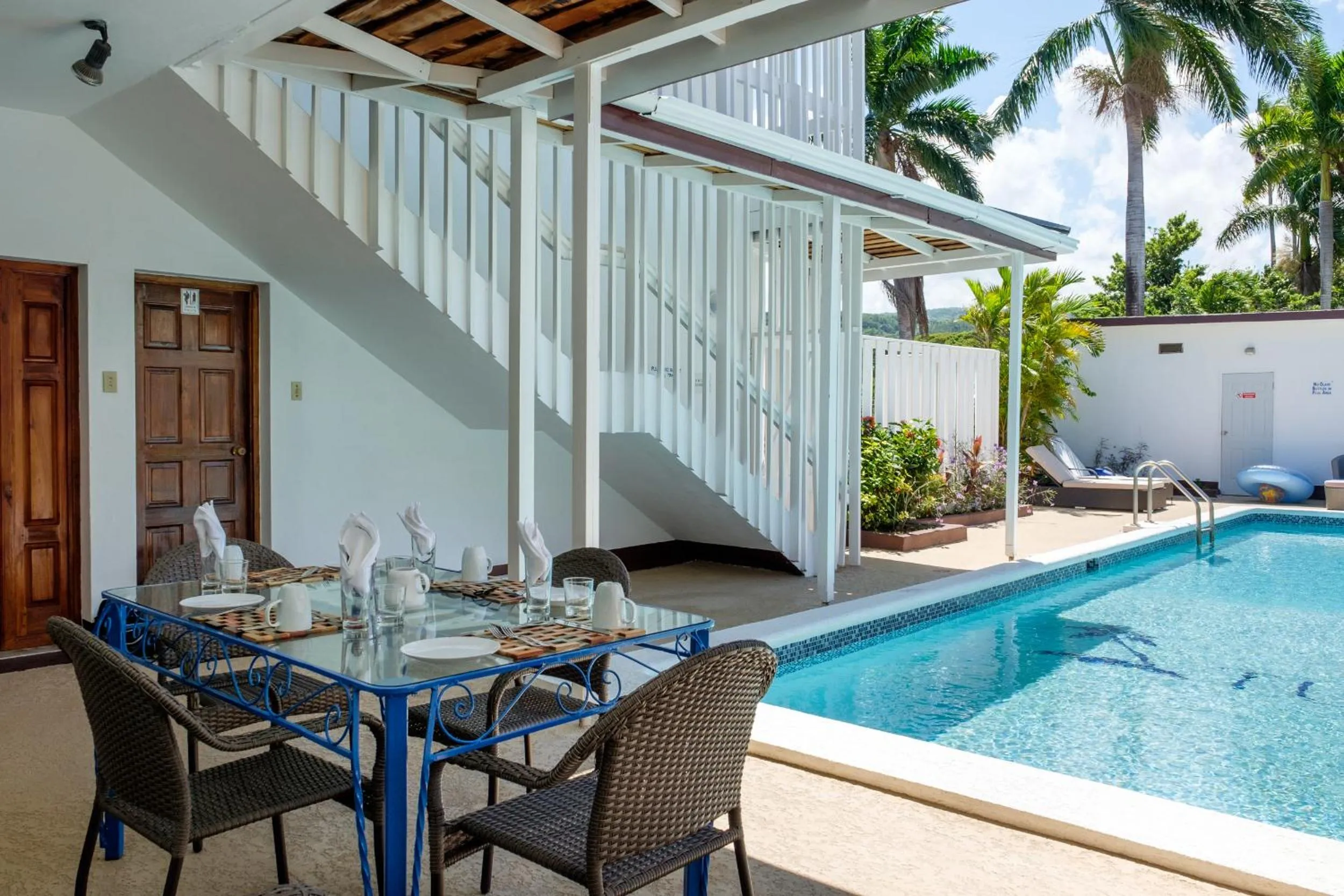 Patio in Villa Turrasann