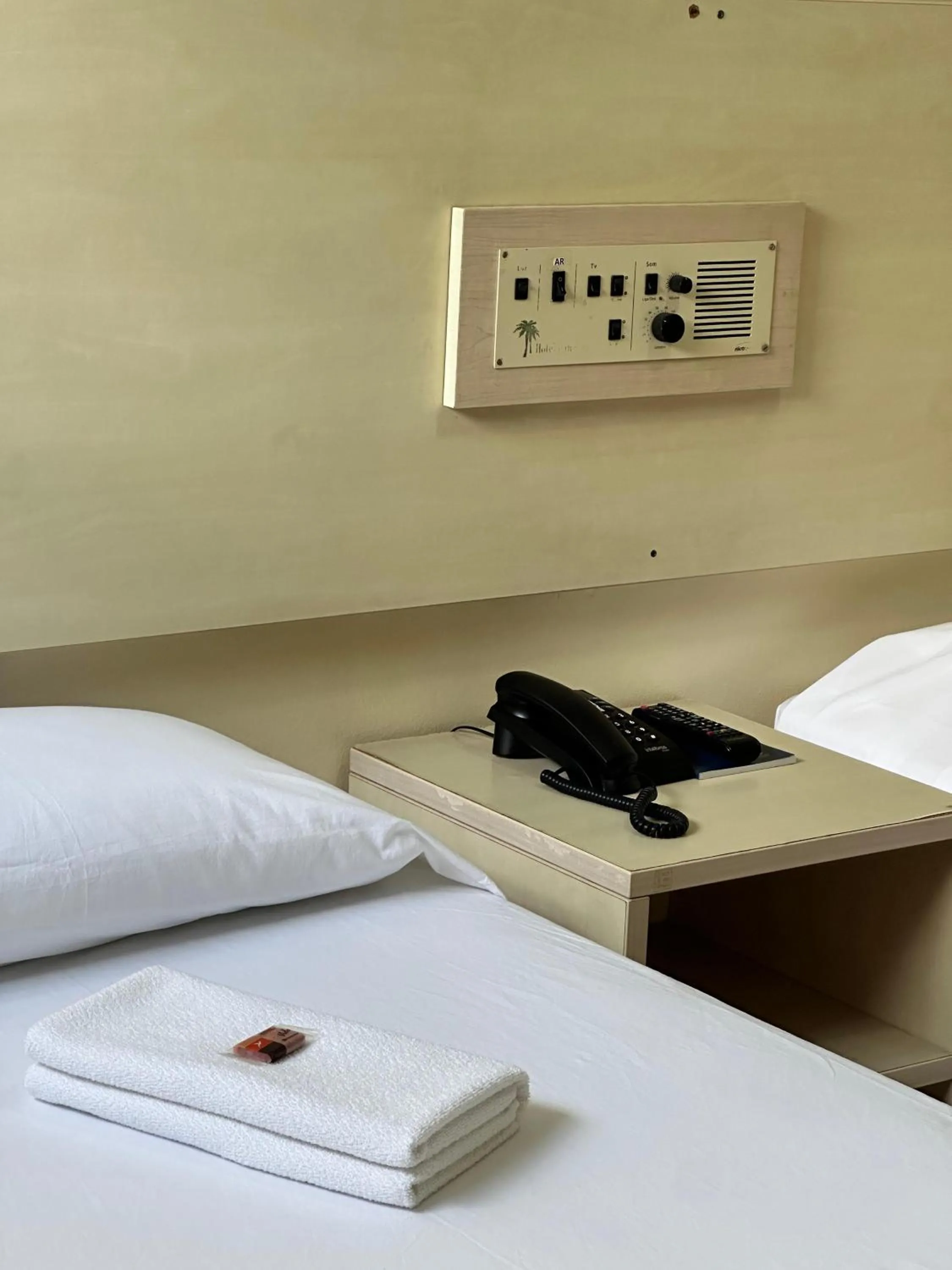 Bed in Panorama Hotel