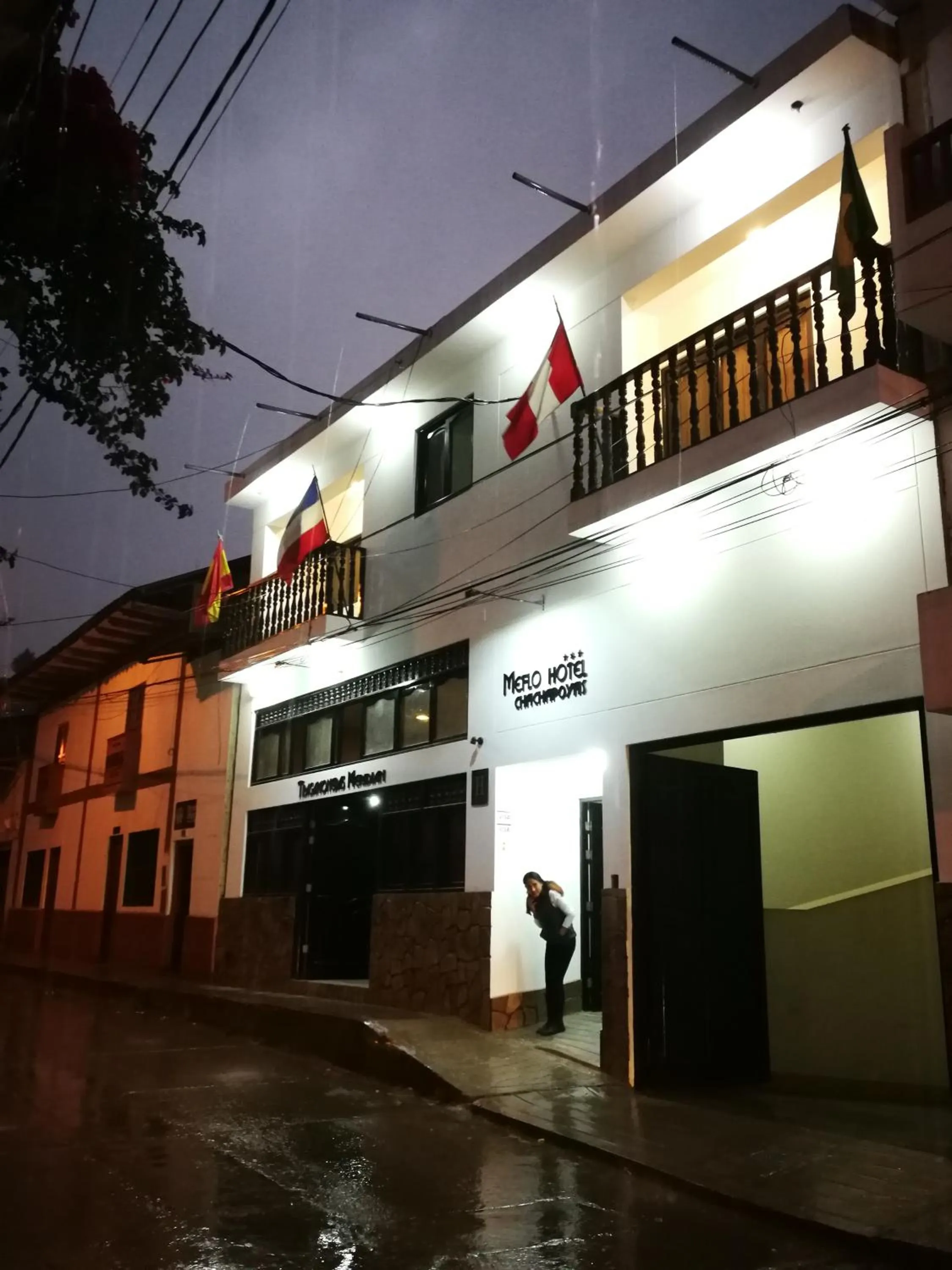 Property building in Hotel Meflo Chachapoyas