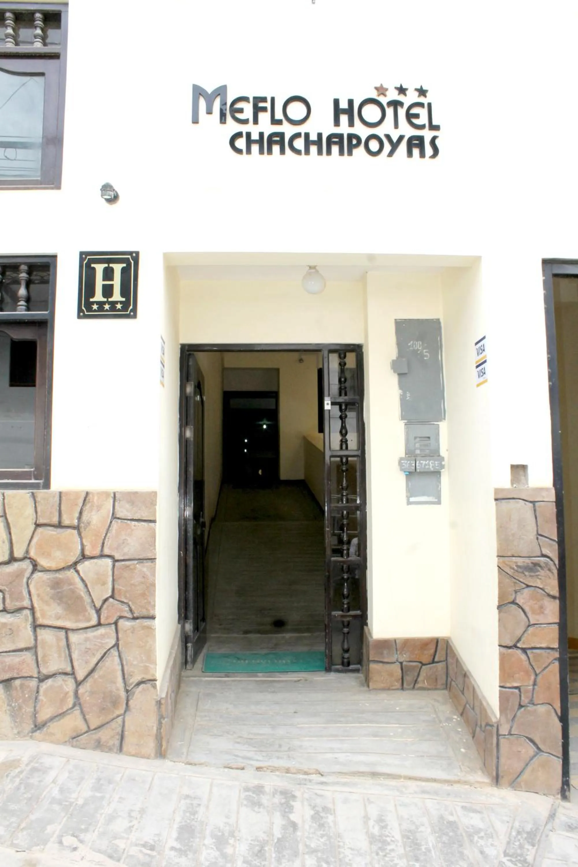 Facade/entrance in Hotel Meflo Chachapoyas