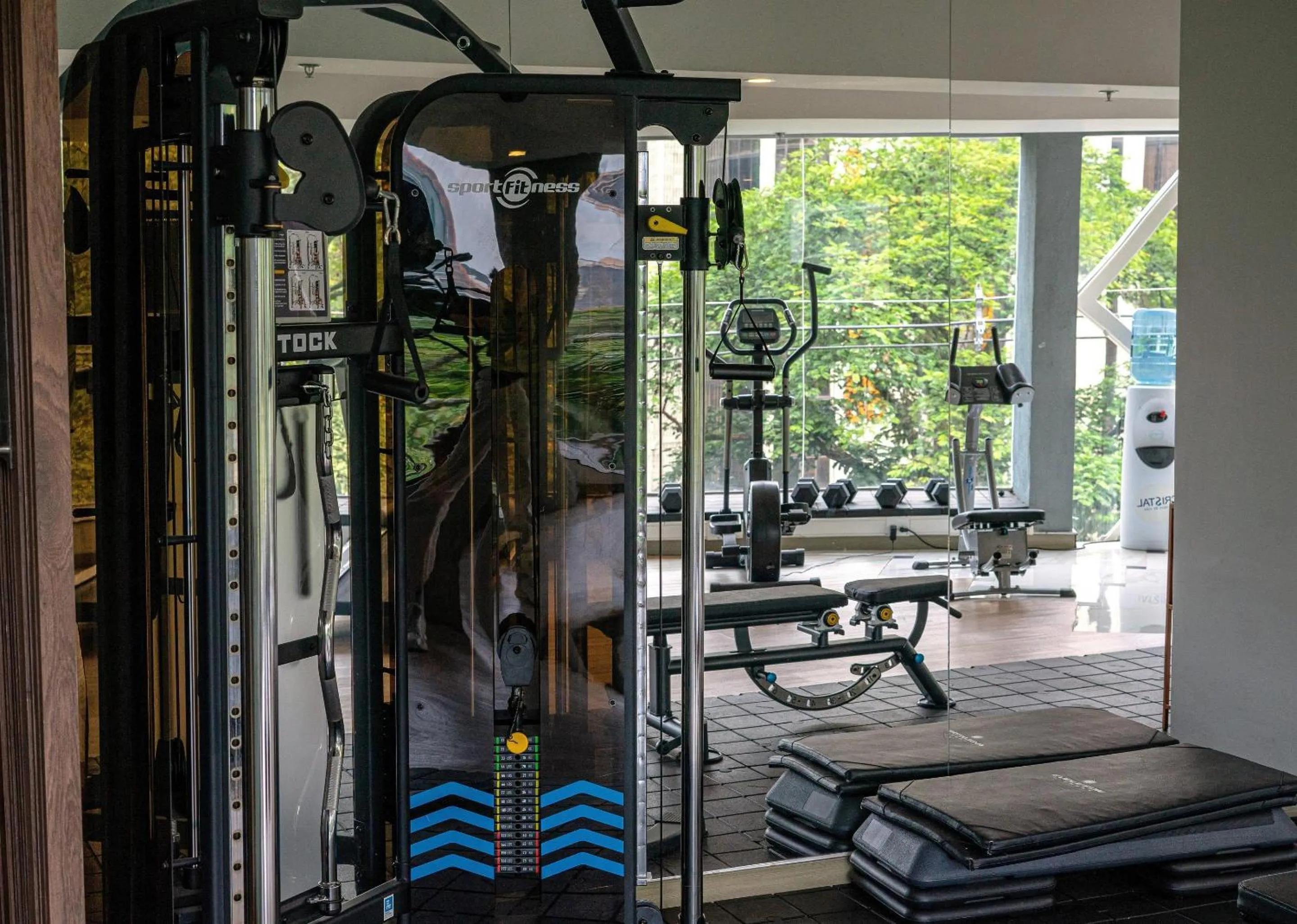 Fitness centre/facilities in V Grand Hotel, a member of Radisson Individuals