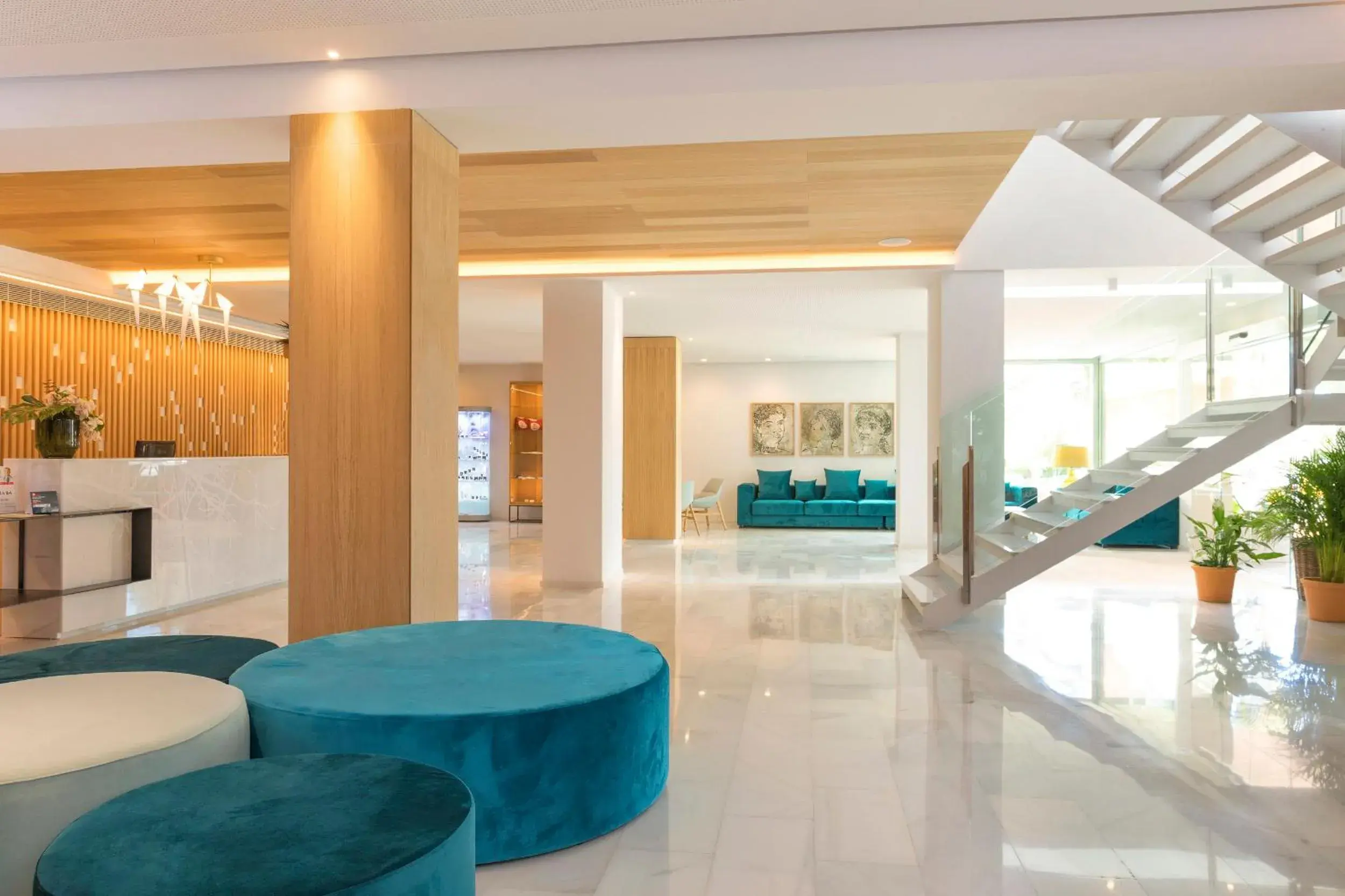 Lobby or reception in JS Alcudi-Mar Lobby or reception in JS Alcudi-Mar