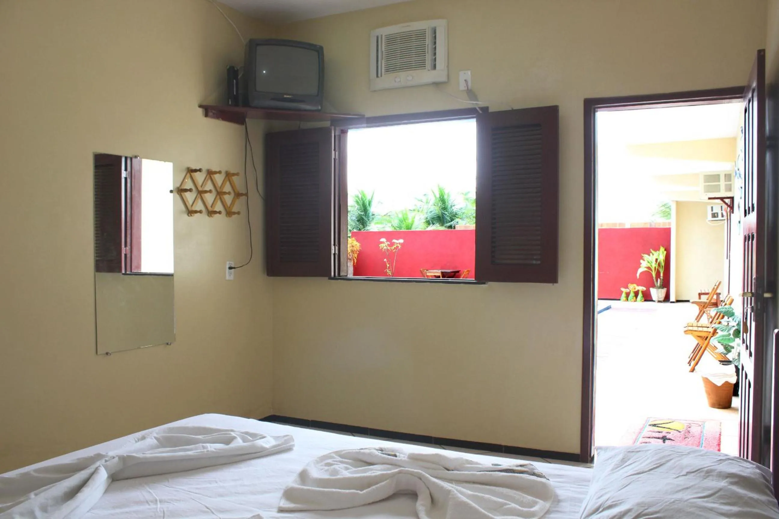 Bed in Pousada Vital