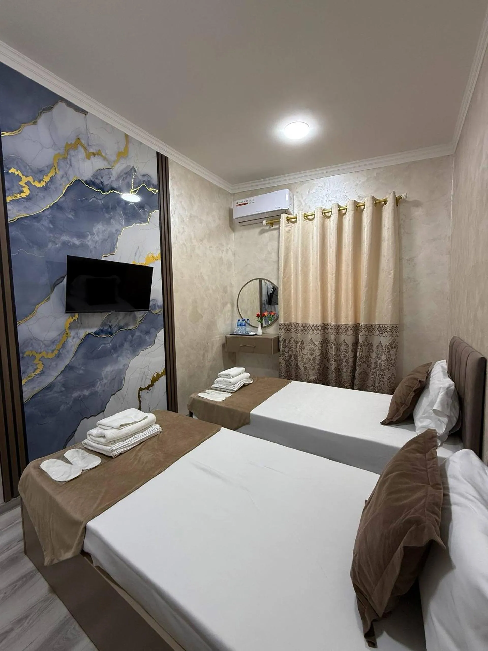 Bed in Art Home
