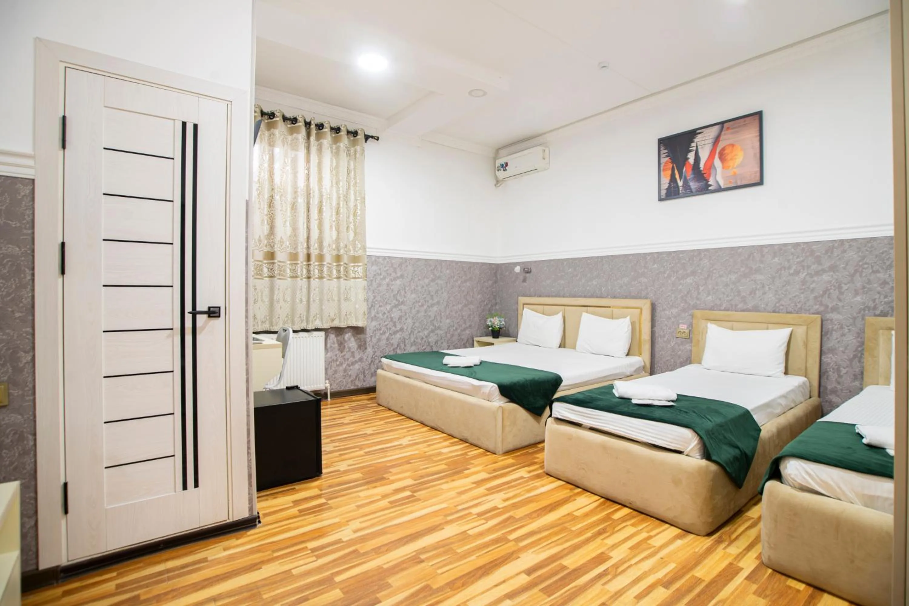 Bed in Art Home