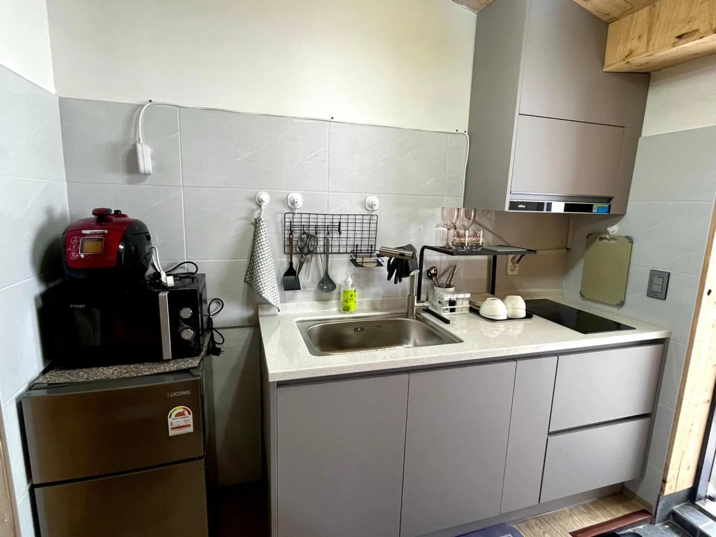 Coffee/tea facilities in Gudeok Guesthouse