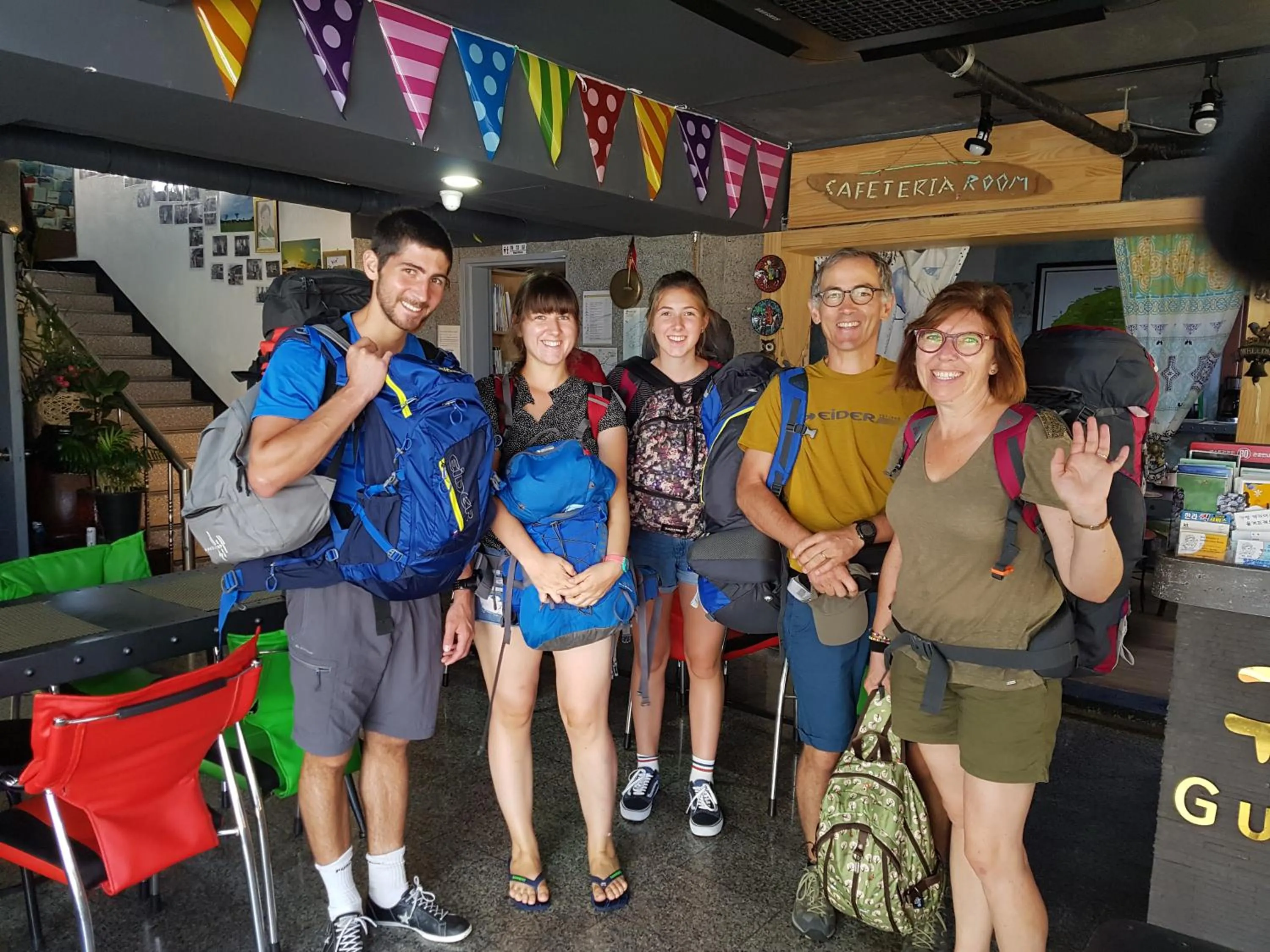 Family in Gudeok Guesthouse