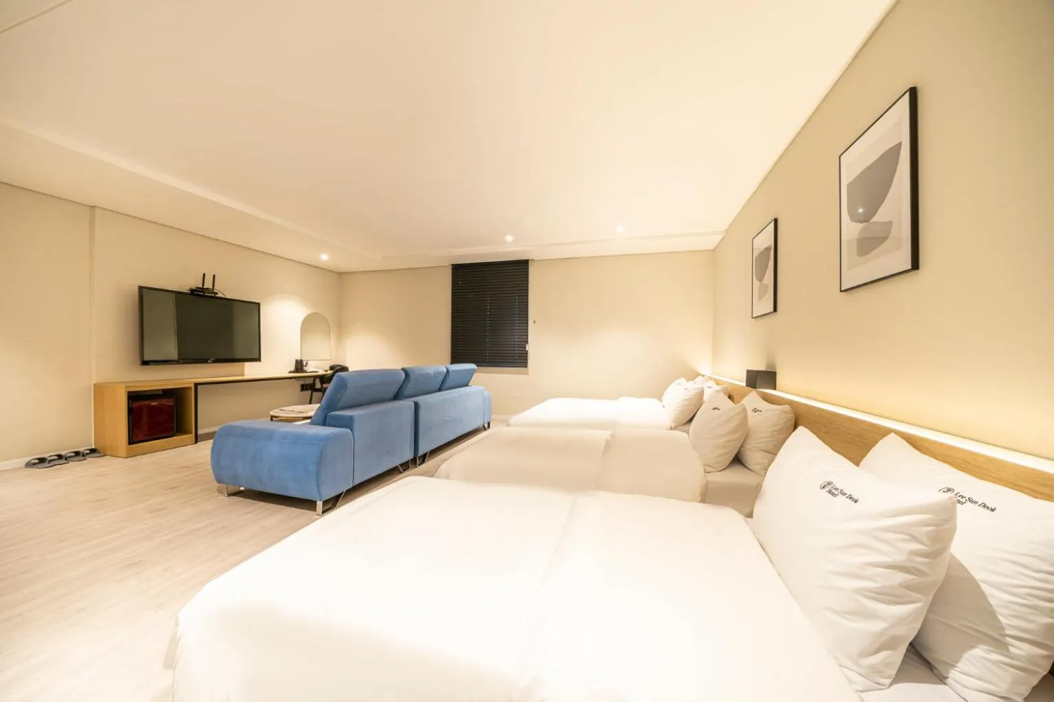 Bed in Hotel LeeSunDeok