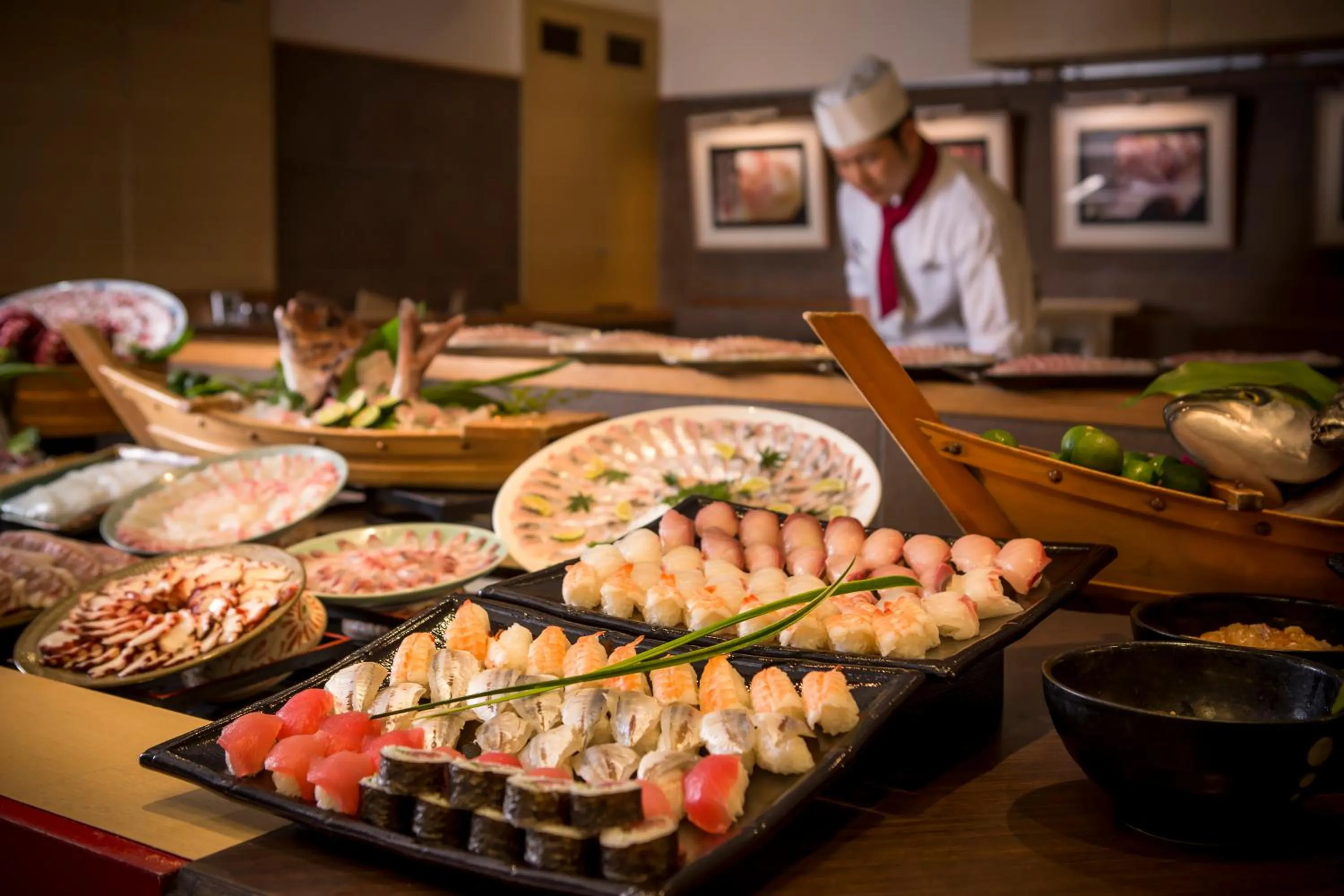 Dinner in AoAwo Naruto Resort