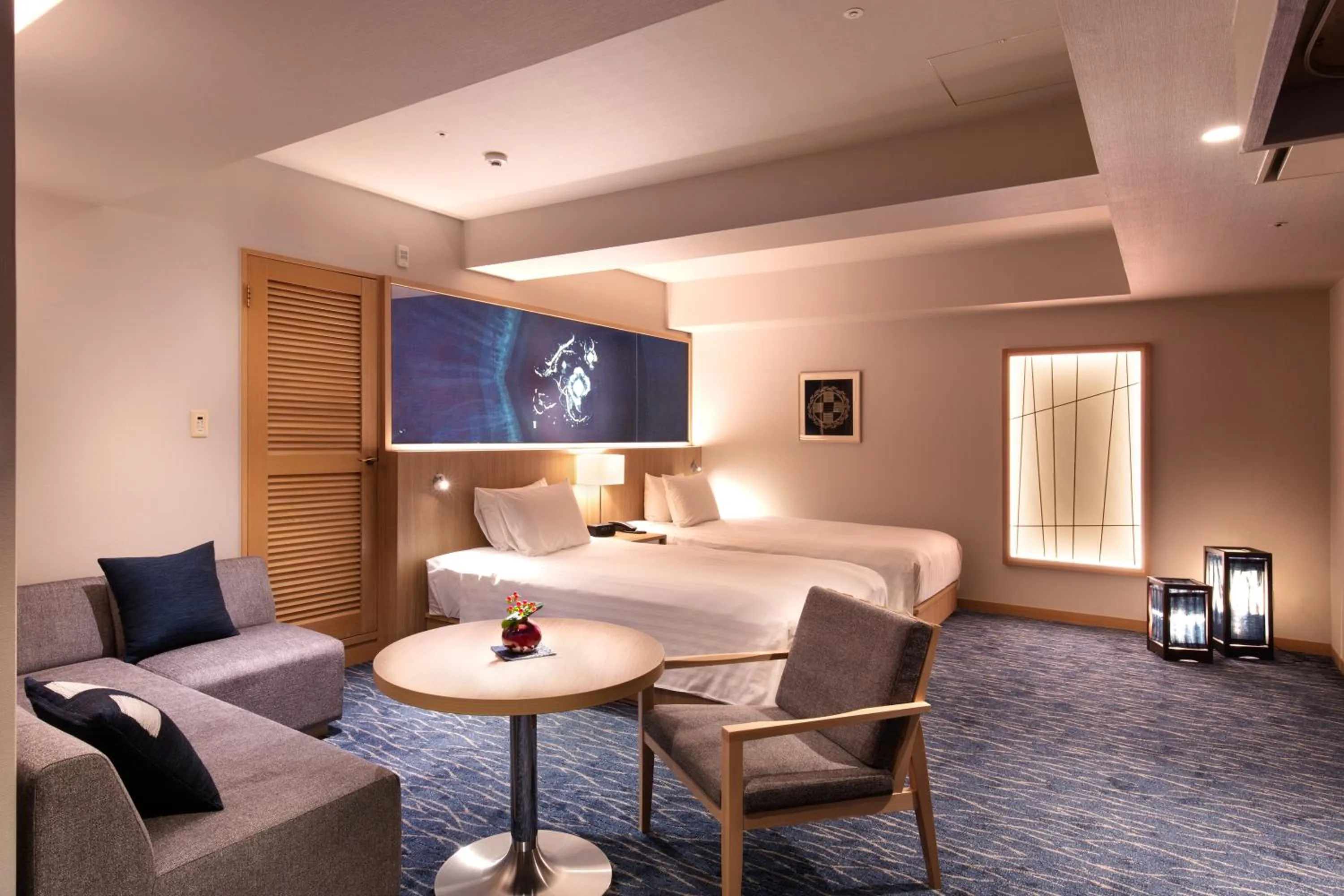 Bed in AoAwo Naruto Resort