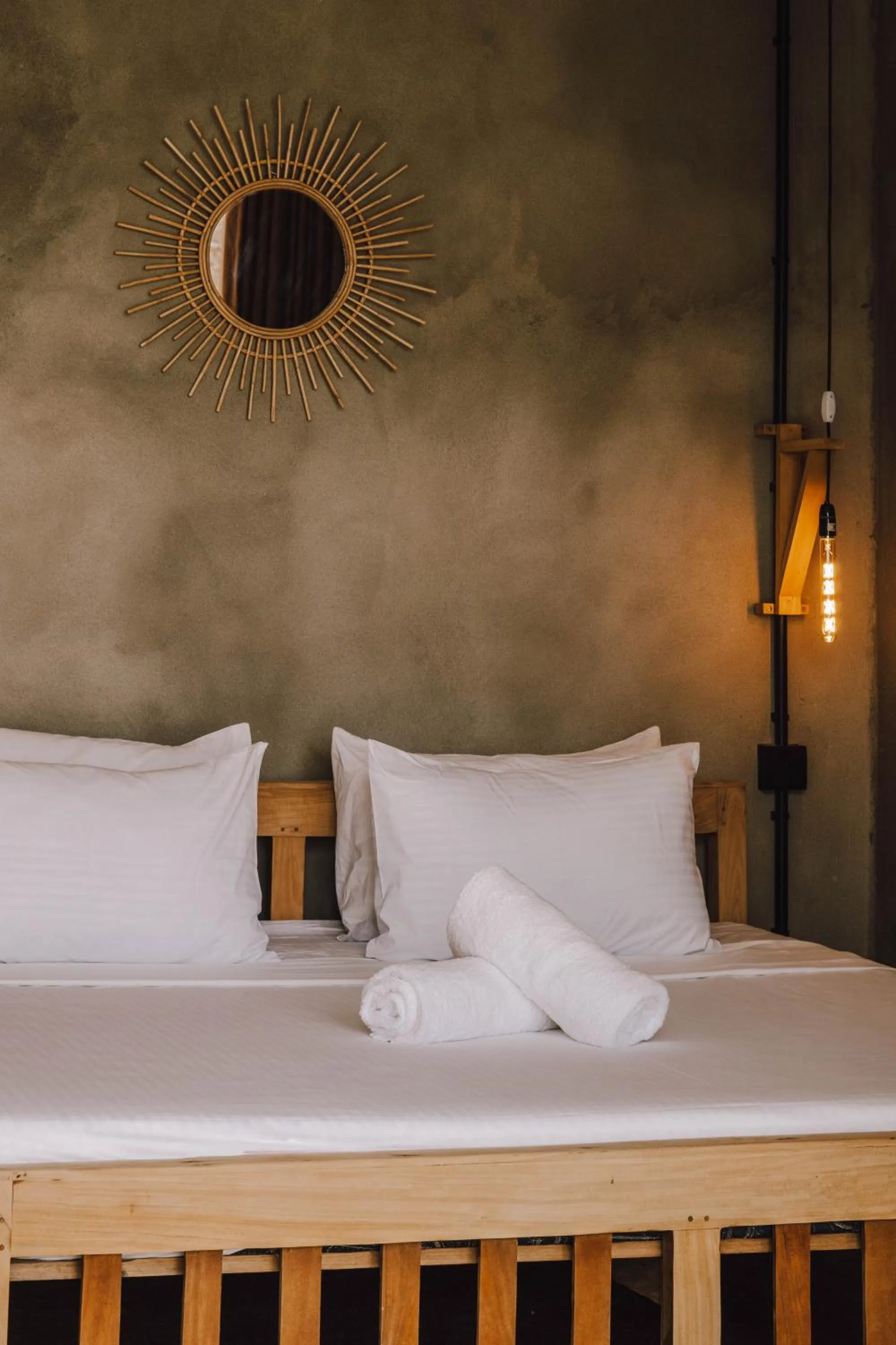 Bed in Surfescape Sri Lanka