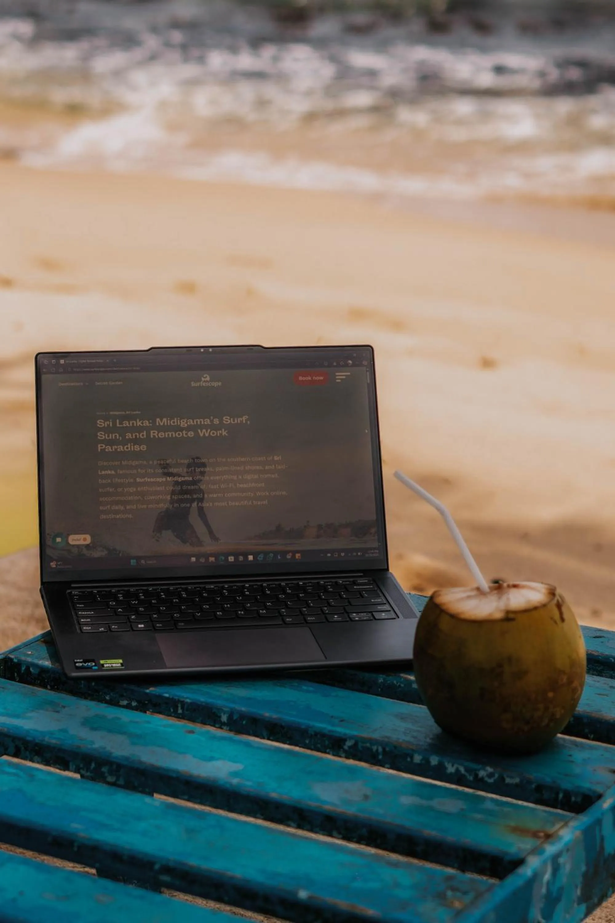 Beach in Surfescape Sri Lanka