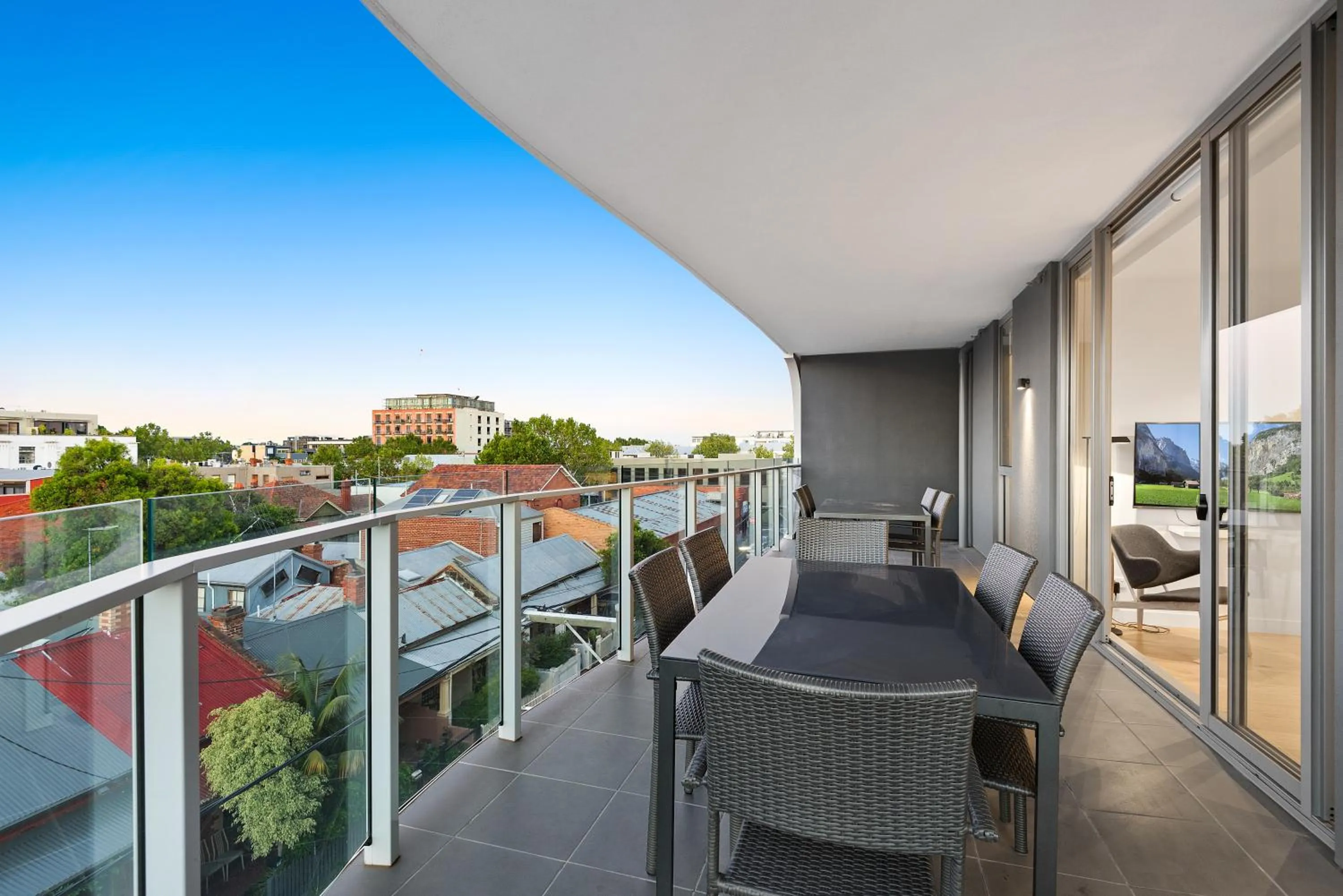 Balcony/Terrace in District Apartments Fitzroy