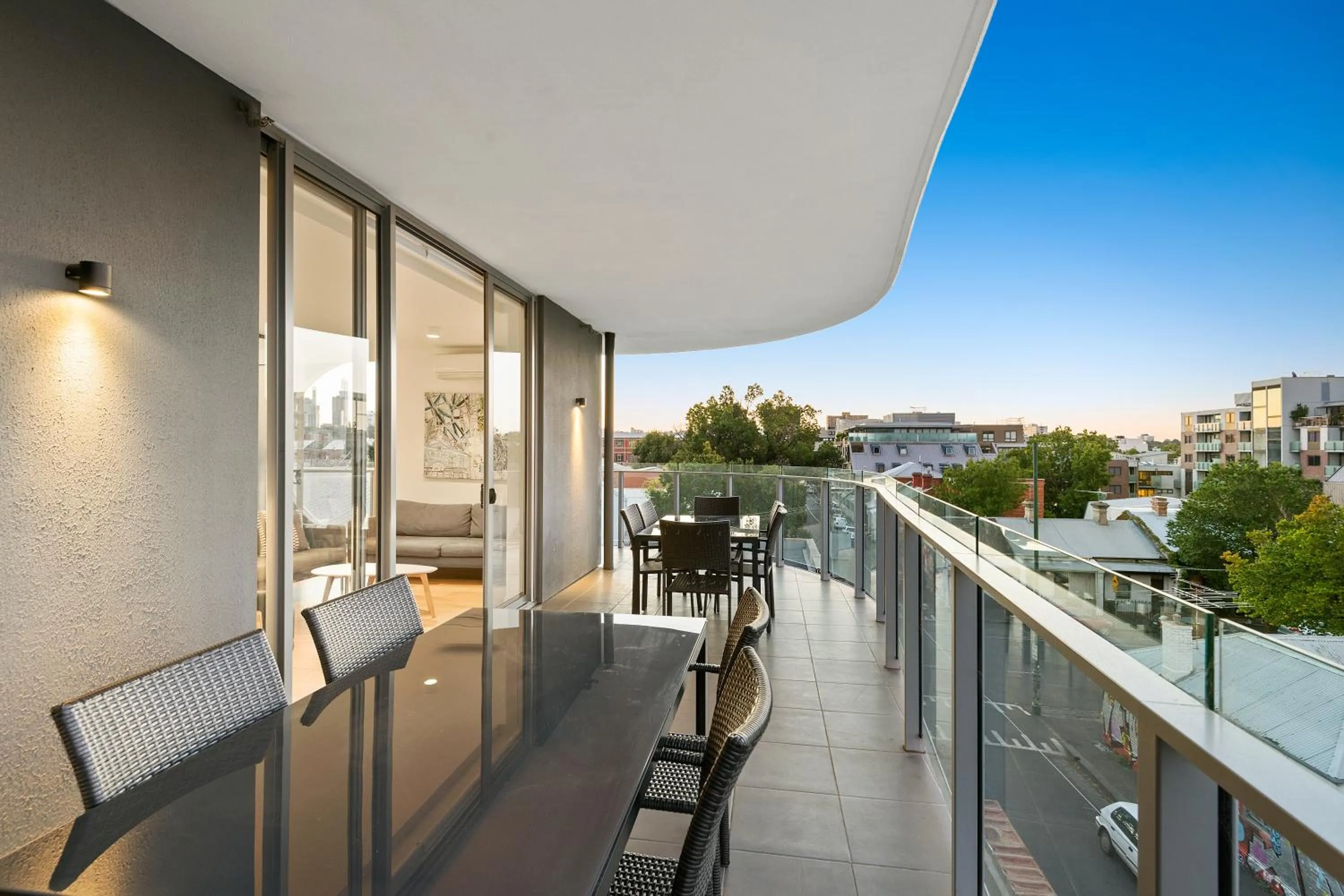 Balcony/Terrace in District Apartments Fitzroy