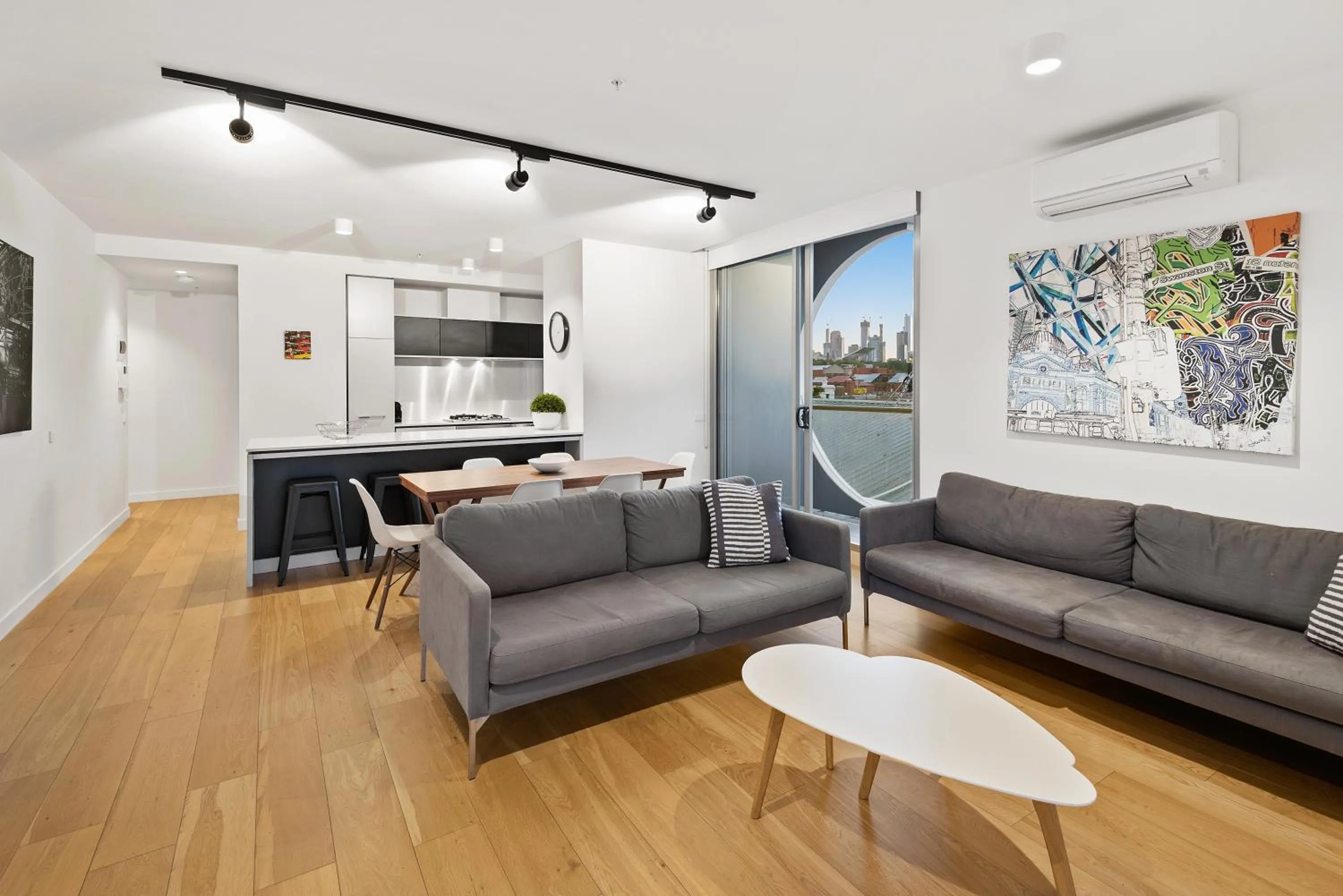 Living room in District Apartments Fitzroy