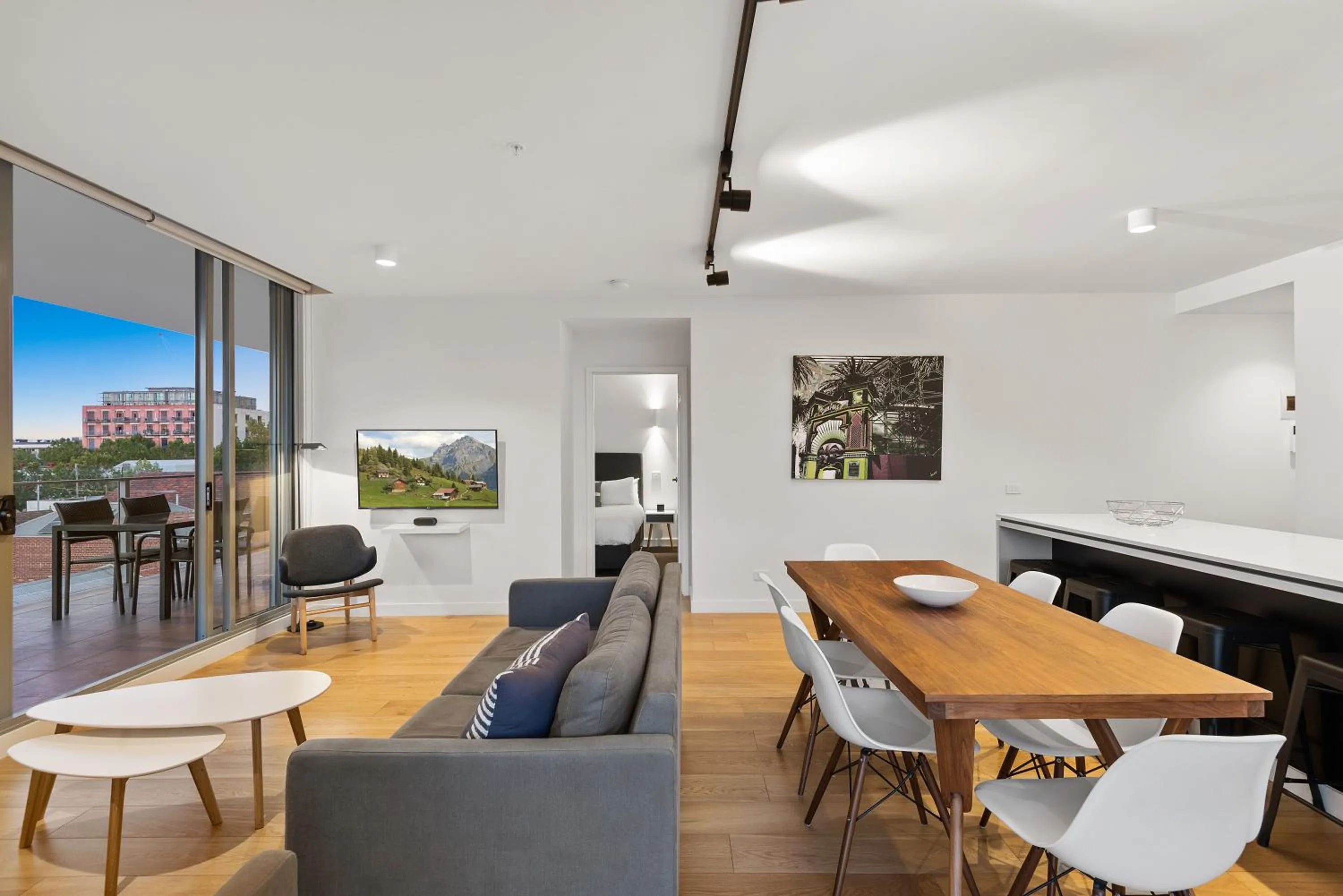 Living room in District Apartments Fitzroy