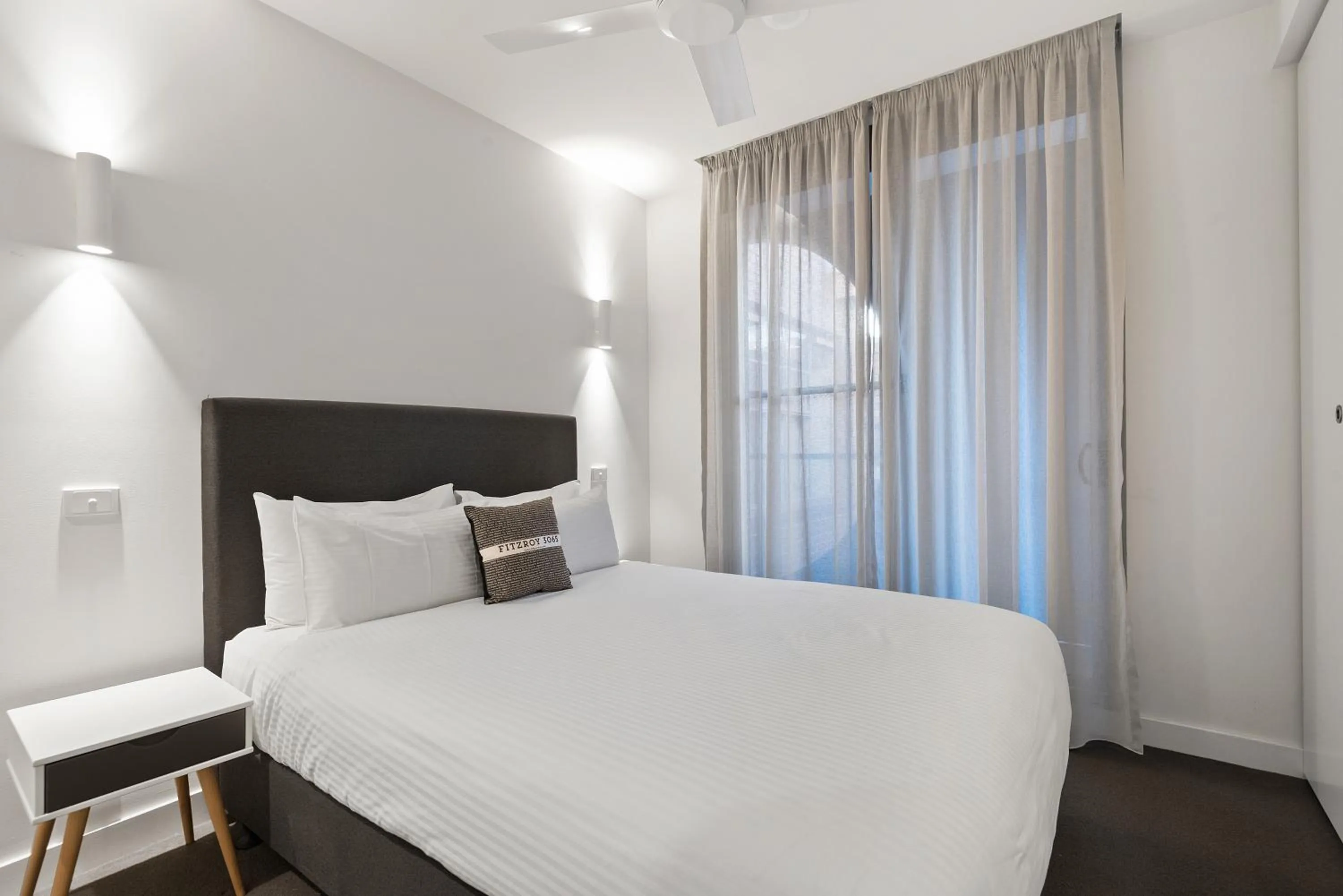 Bedroom, Bed in District Apartments Fitzroy