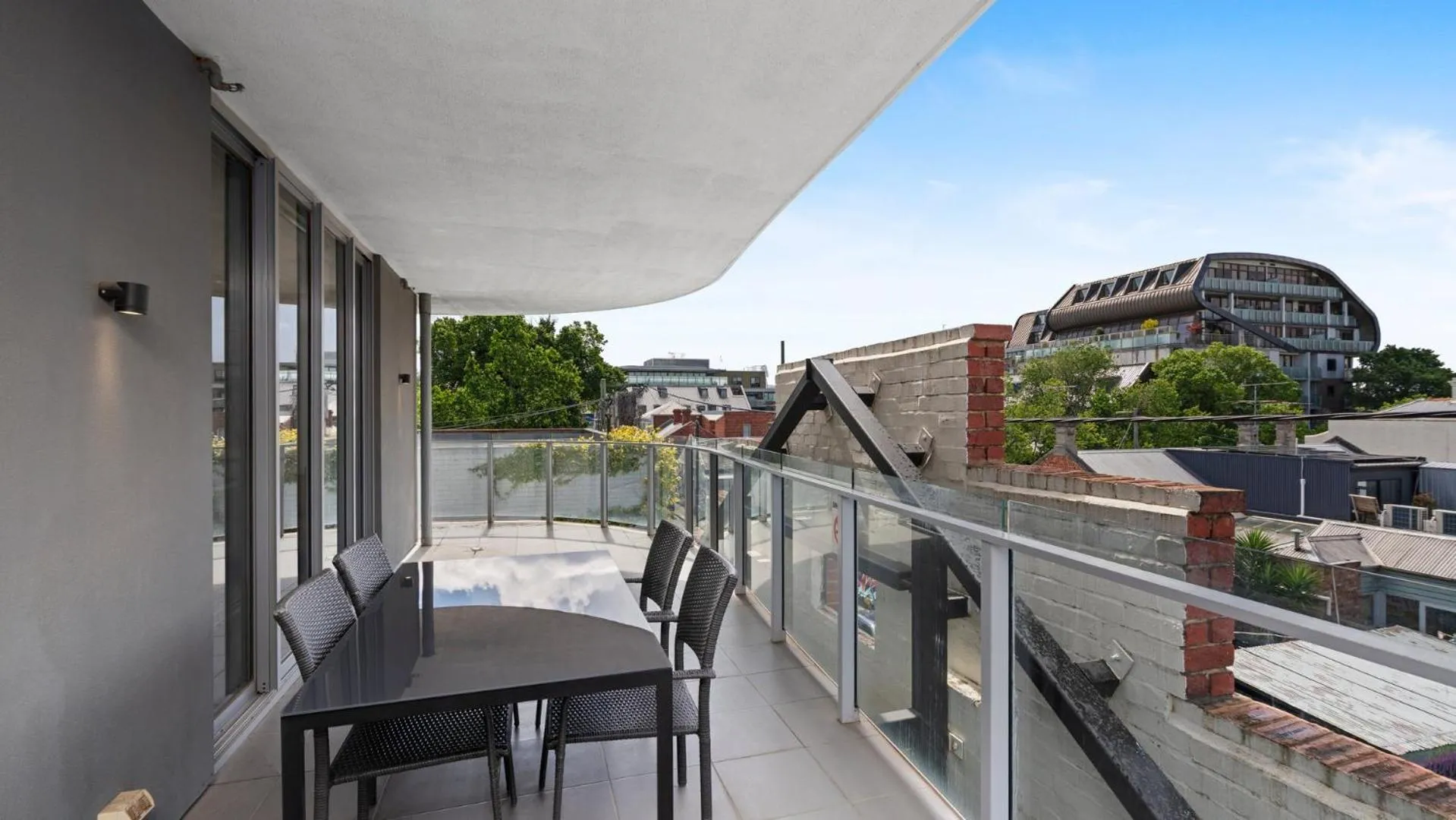Balcony/Terrace in District Apartments Fitzroy