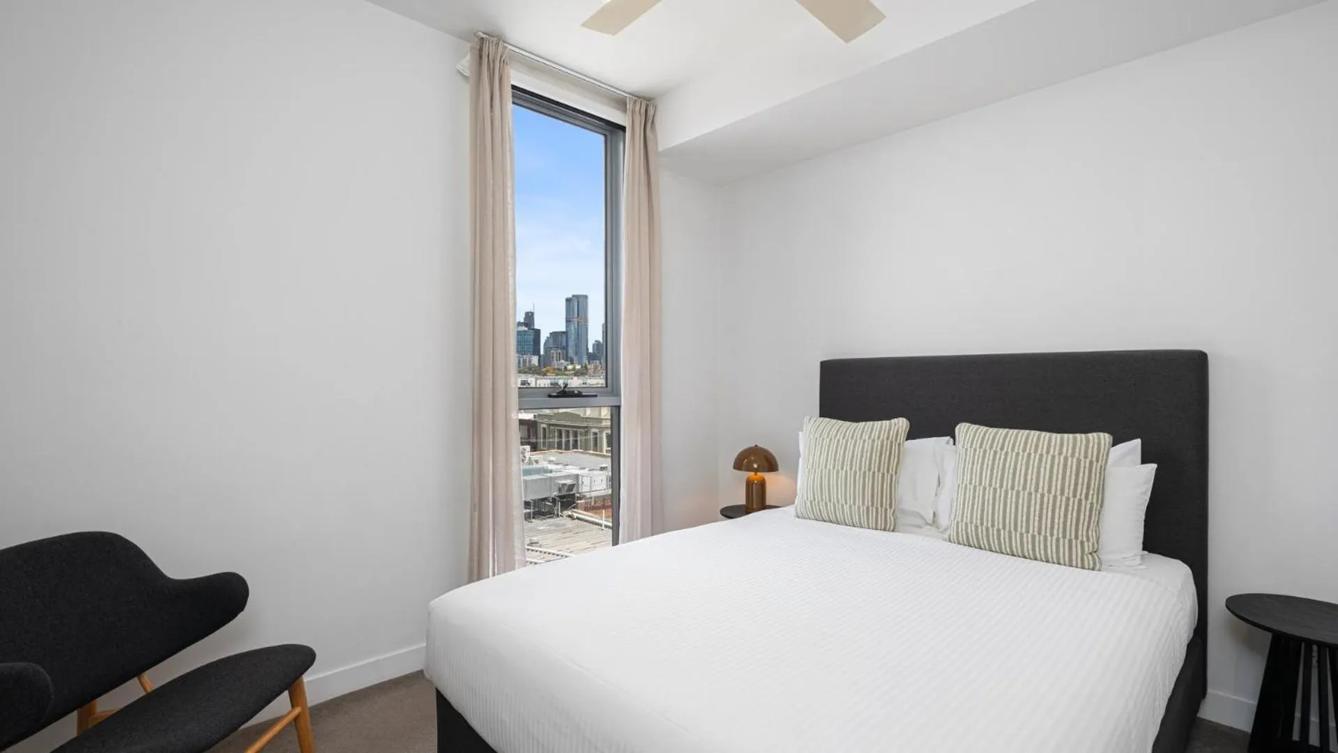 Bedroom, Bed in District Apartments Fitzroy