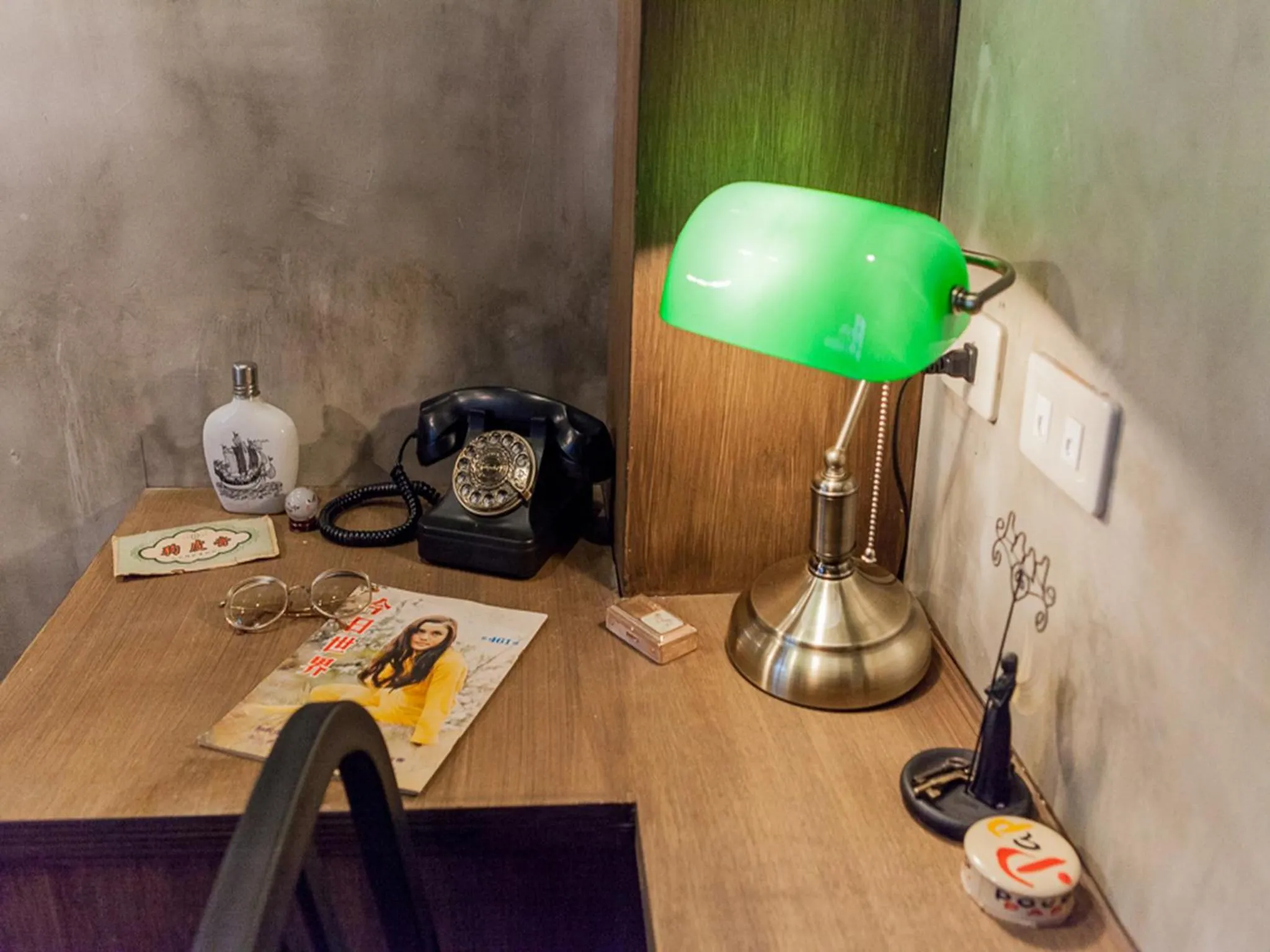 Decorative detail in Jian Shan Hotel