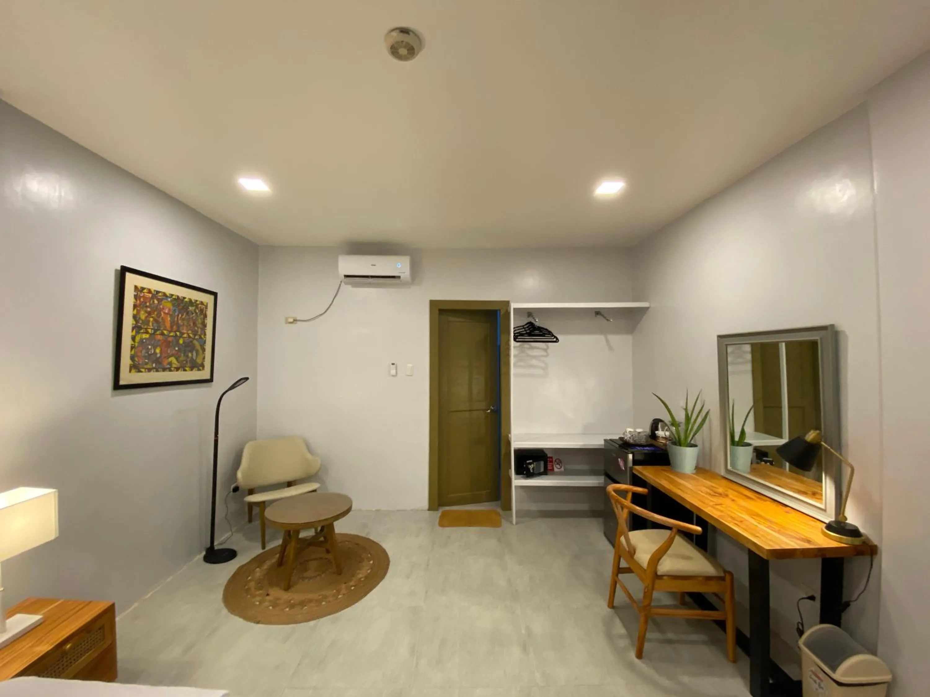 Seating area in Vivo Siargao