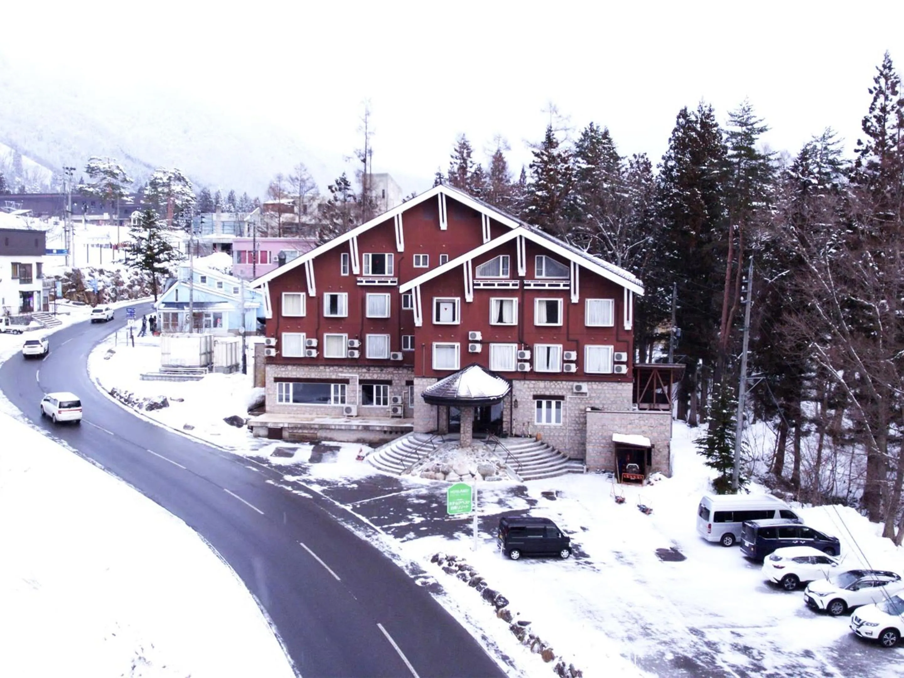 Property building in Hotel Abest Hakuba Resort