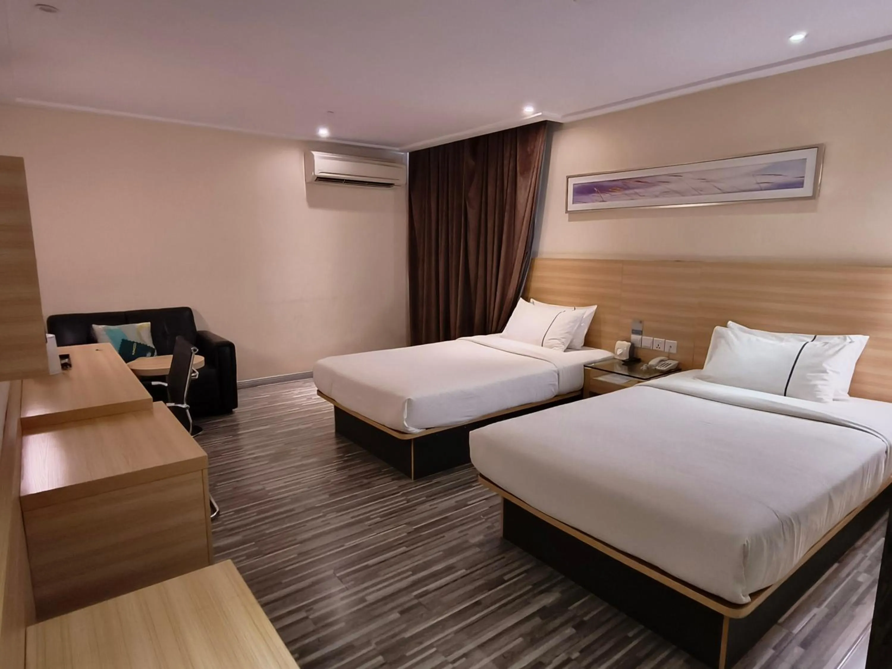 Bed in City Comfort Hotel Kuala Lumpur City Center (Bukit Bintang)