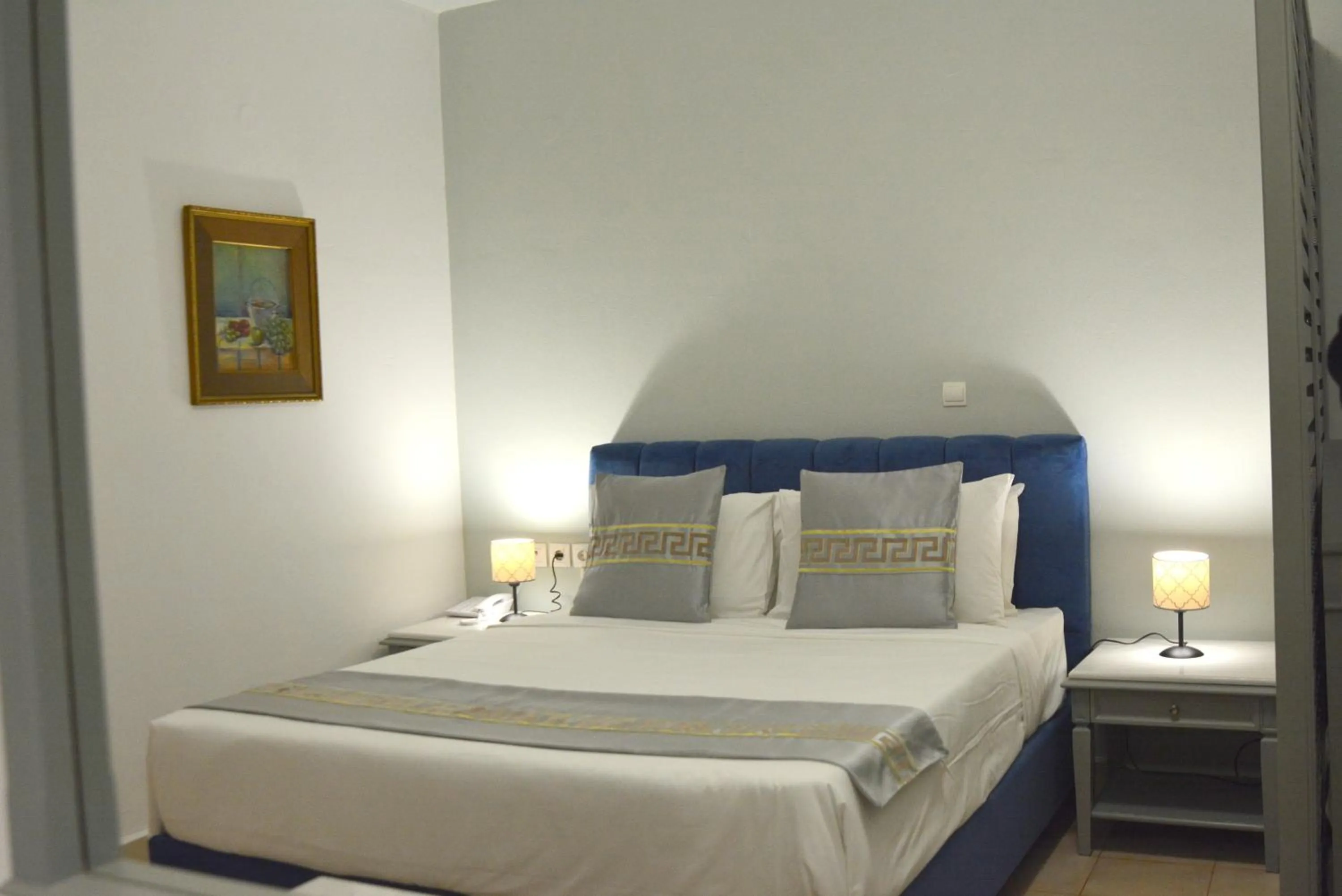 Bed in Sandy Beach Resort - Rizos Resort