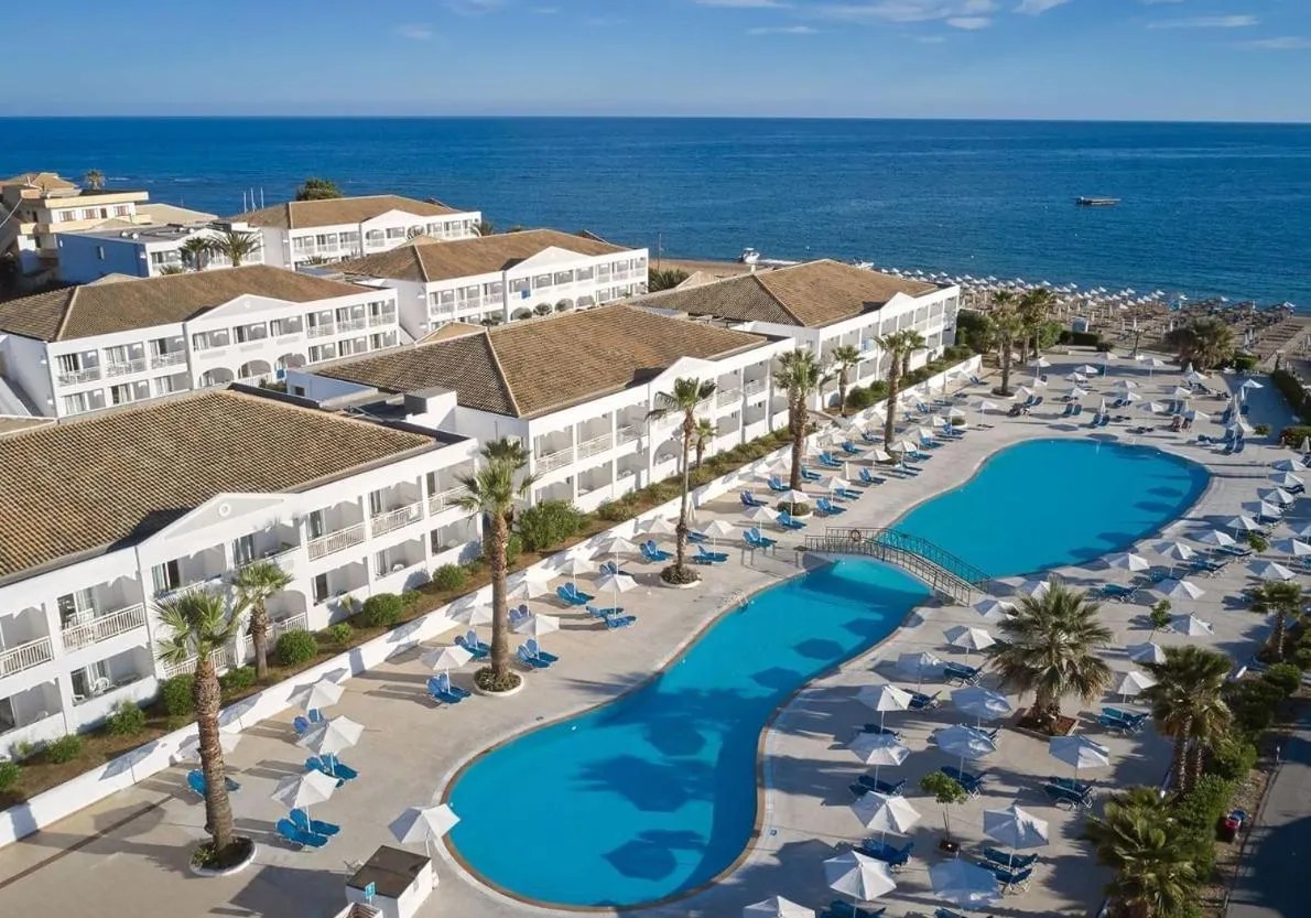 Swimming pool in Sandy Beach Resort - Rizos Resort