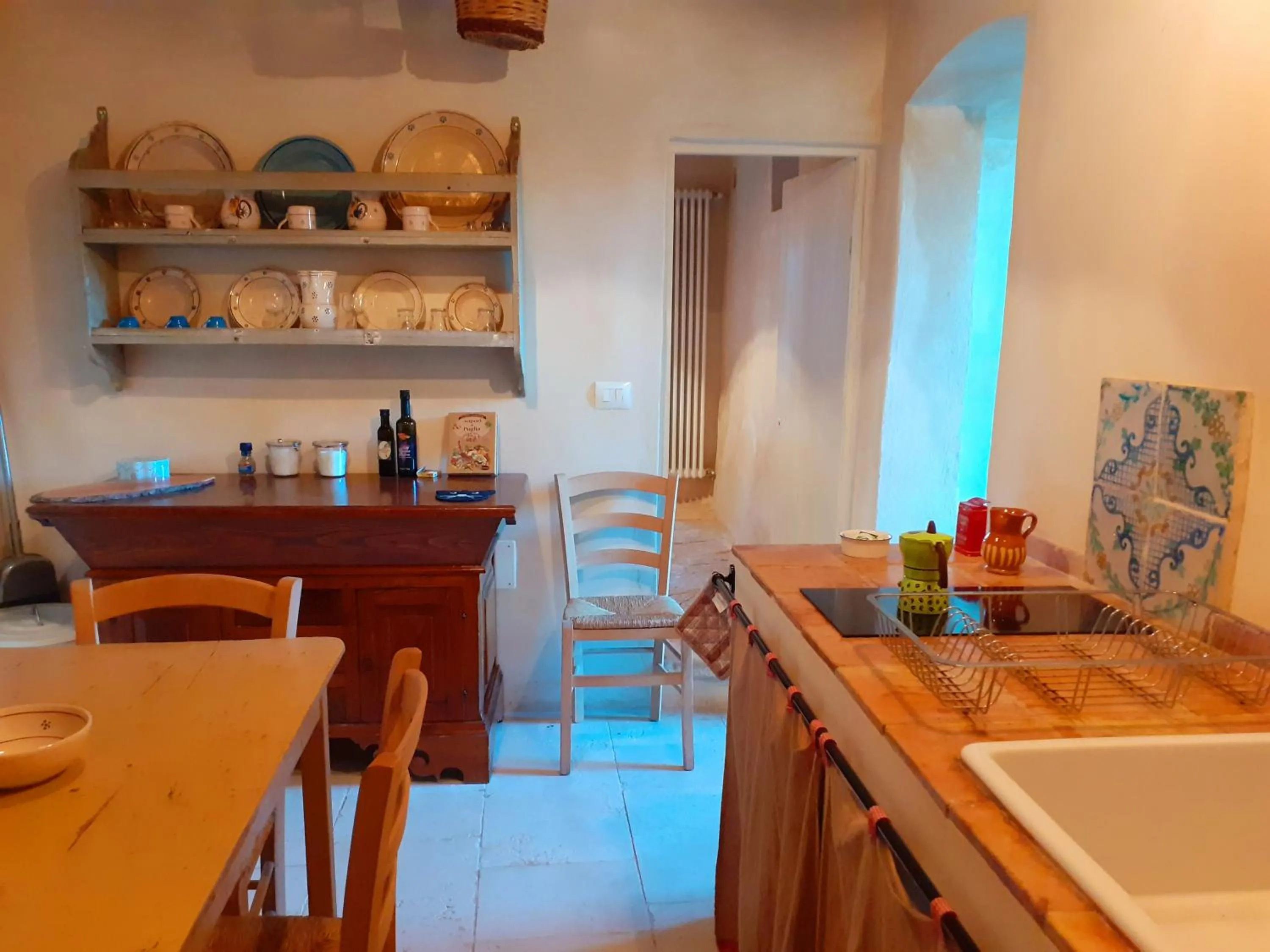 Kitchen or kitchenette in Posta Santa Croce