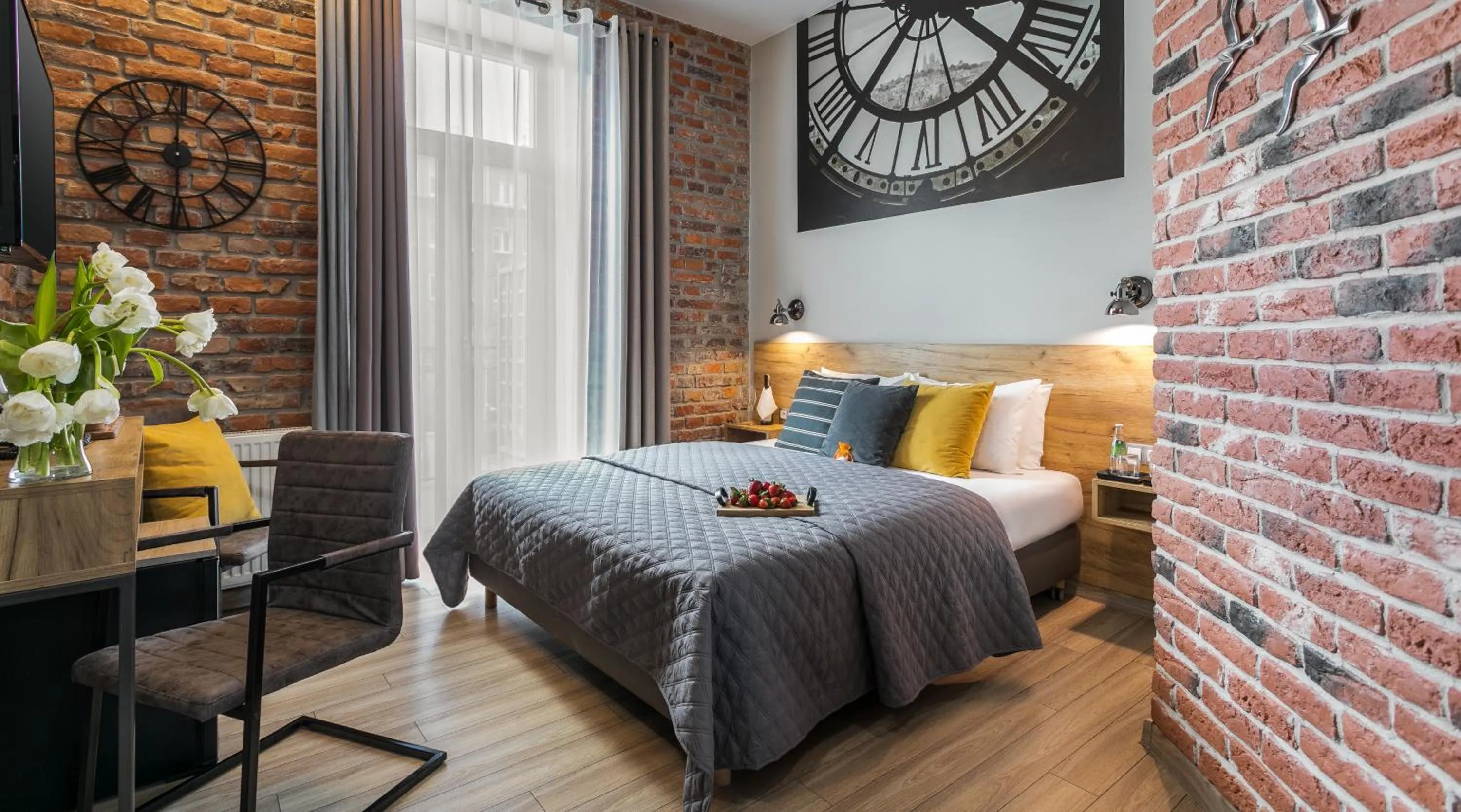 Bed in Art & Garden Residence