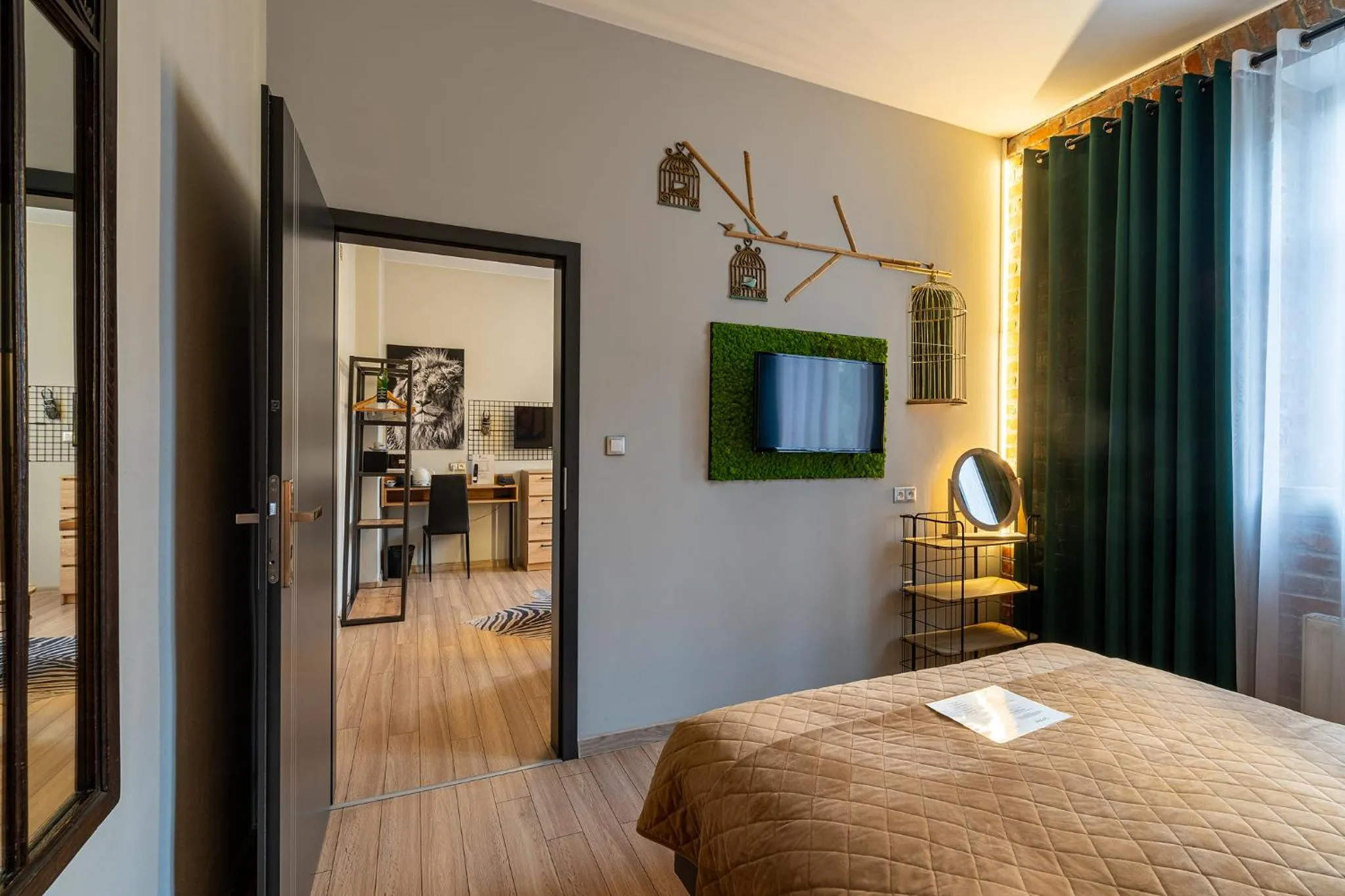 Bed in Art & Garden Residence