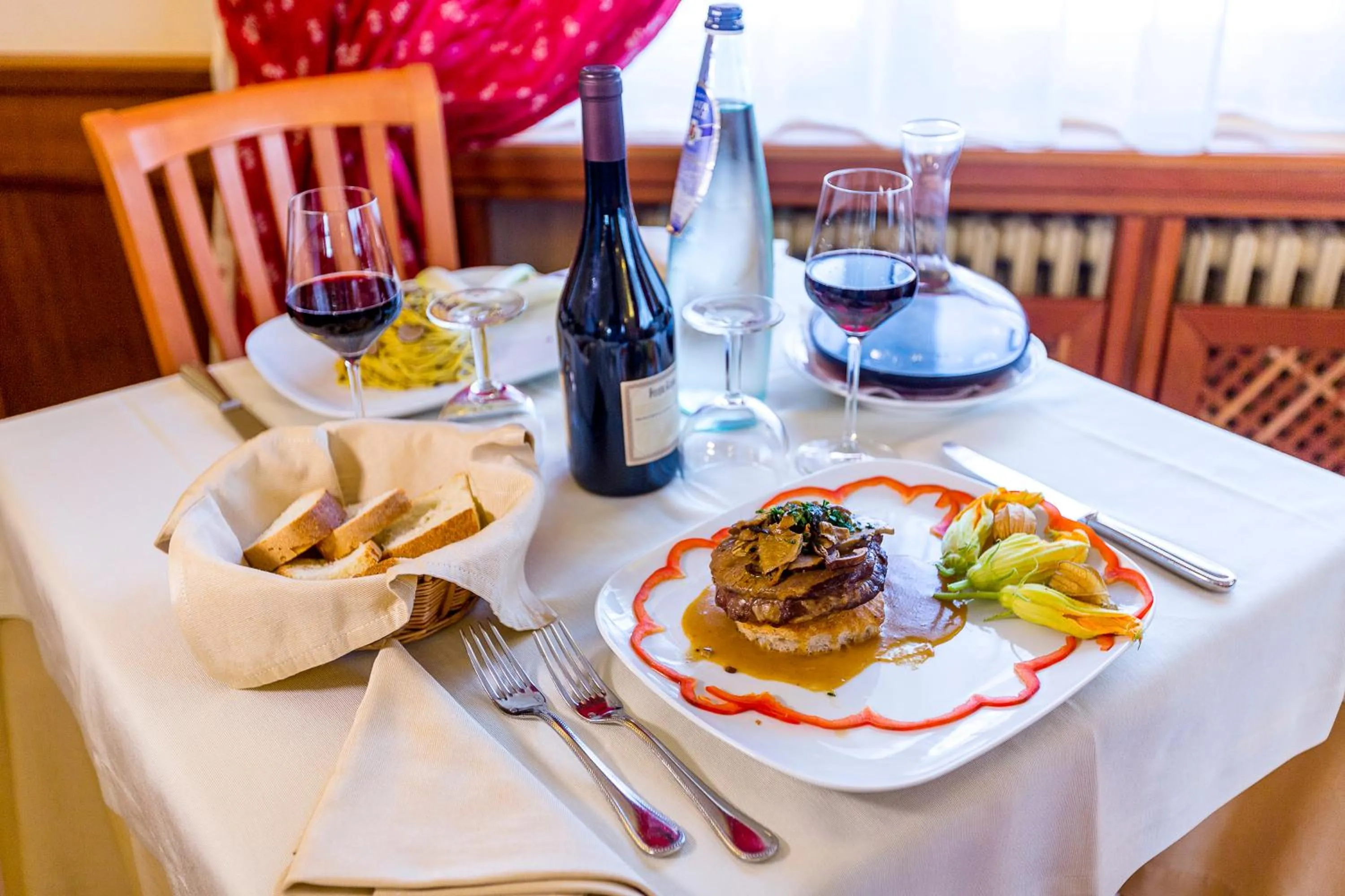 Food in Hotel Trieste