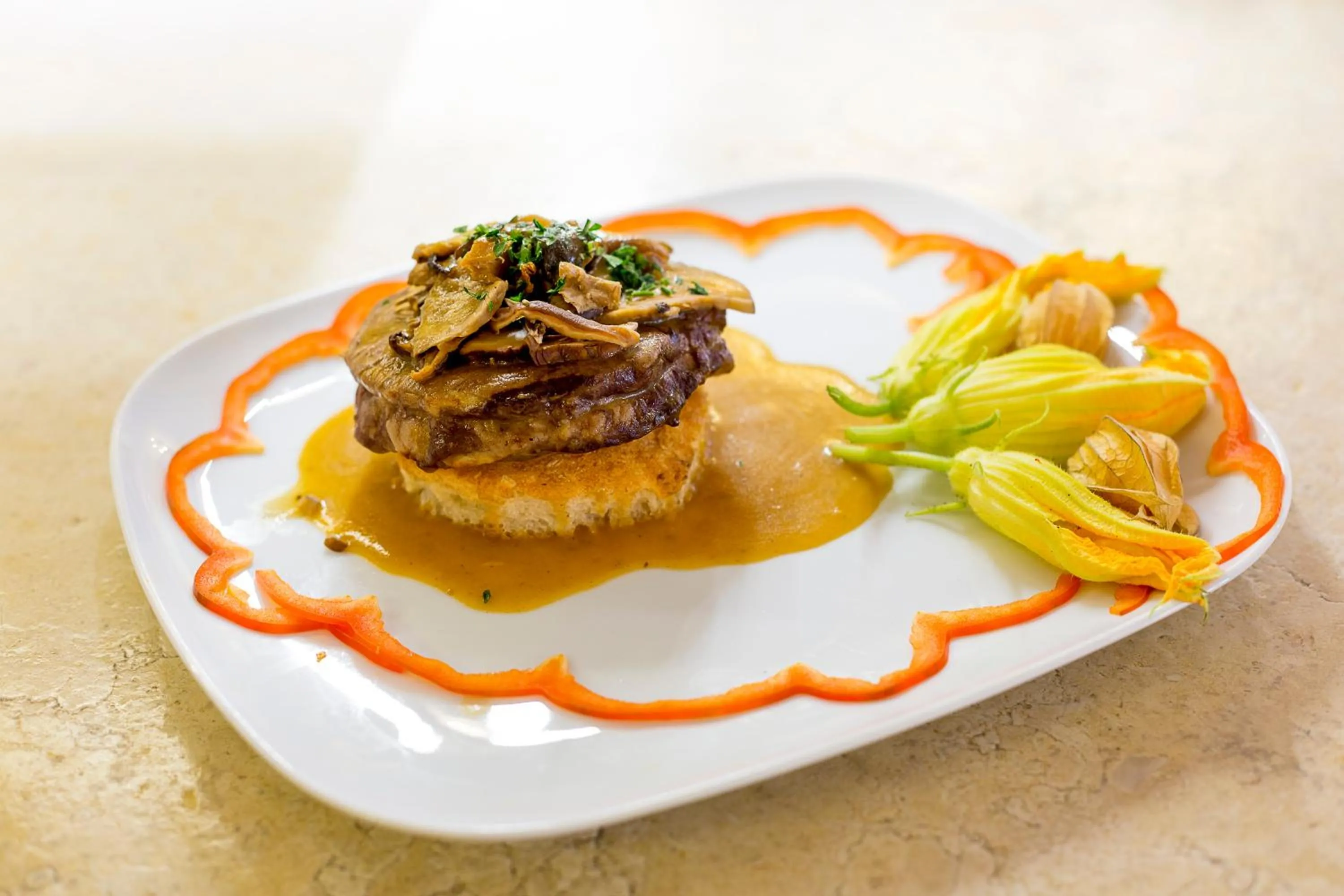 Food in Hotel Trieste