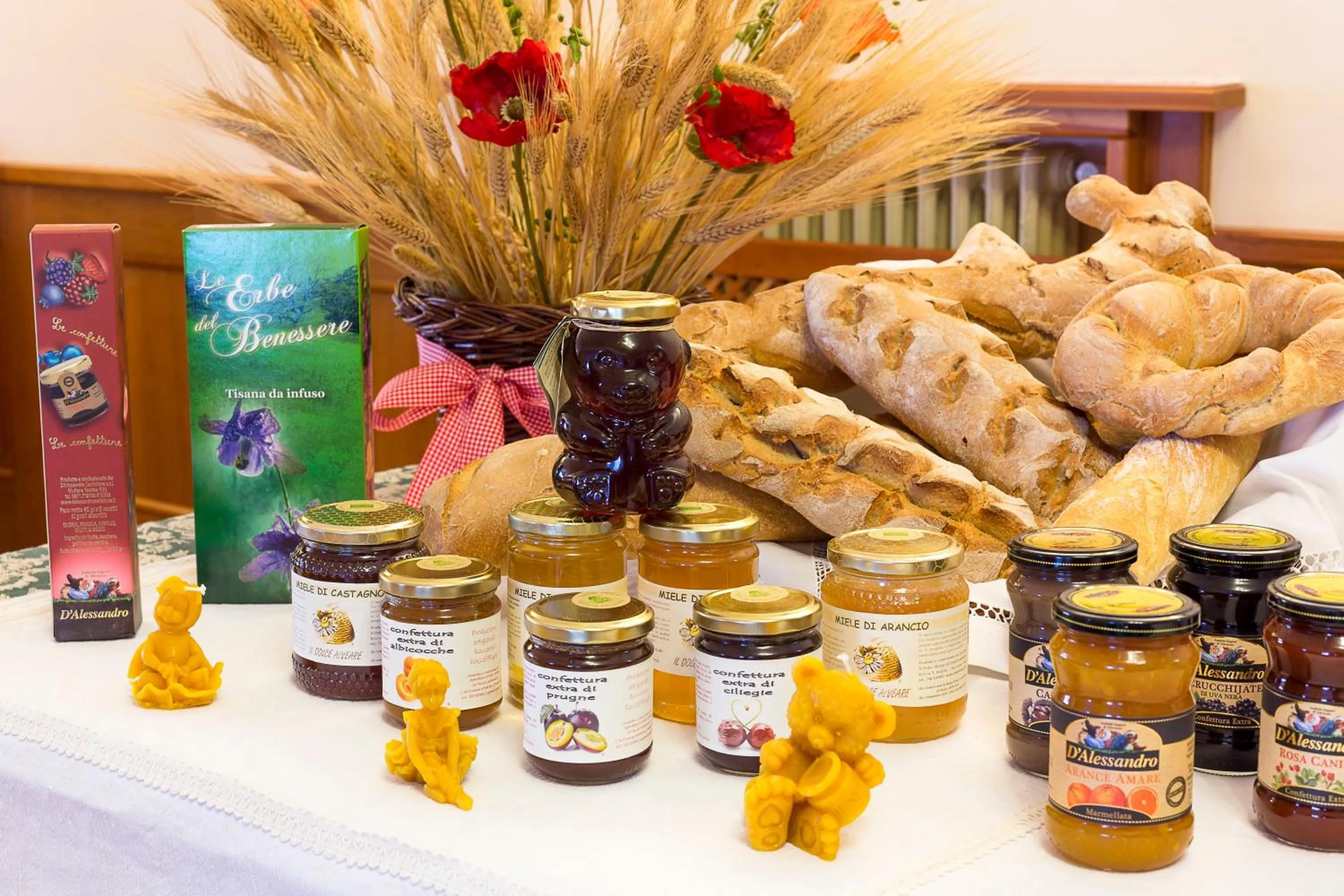 Food in Hotel Trieste